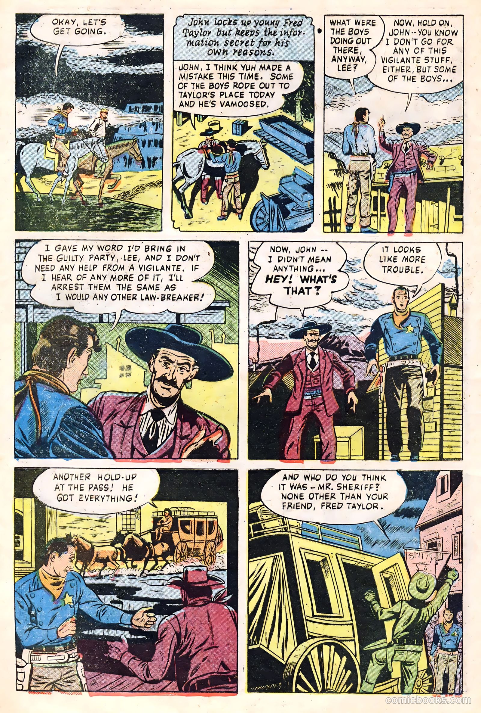 John Wayne Adventure Comics #21 (1953) — page 28 of 36