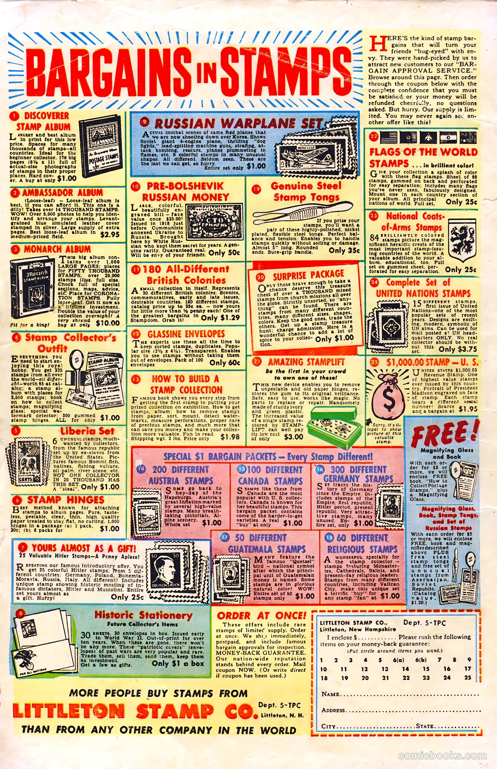 John Wayne Adventure Comics #21 (1953) — page 36 of 36