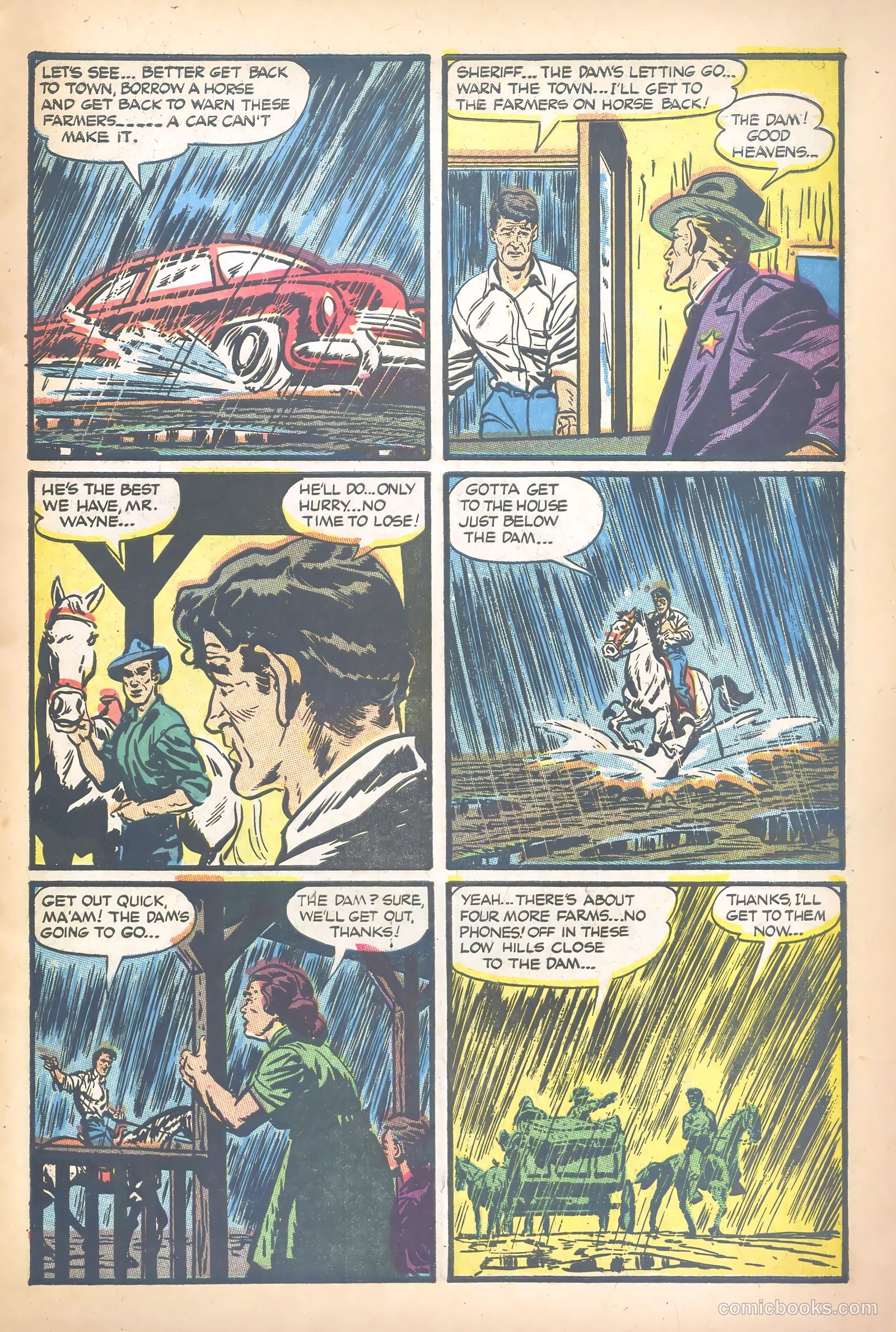 John Wayne Adventure Comics #22 (1953) — page 7 of 36