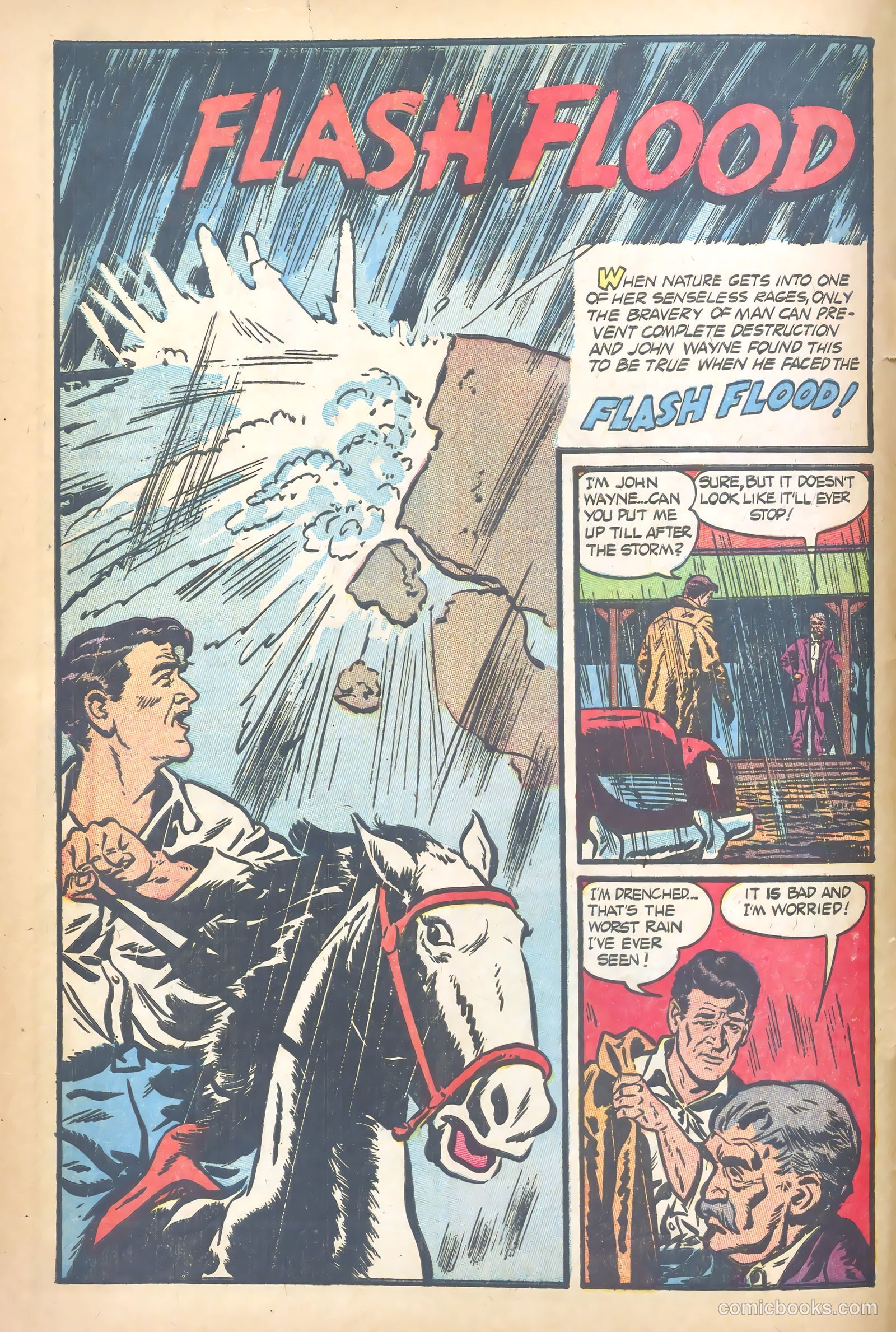 John Wayne Adventure Comics #22 (1953) — page 4 of 36