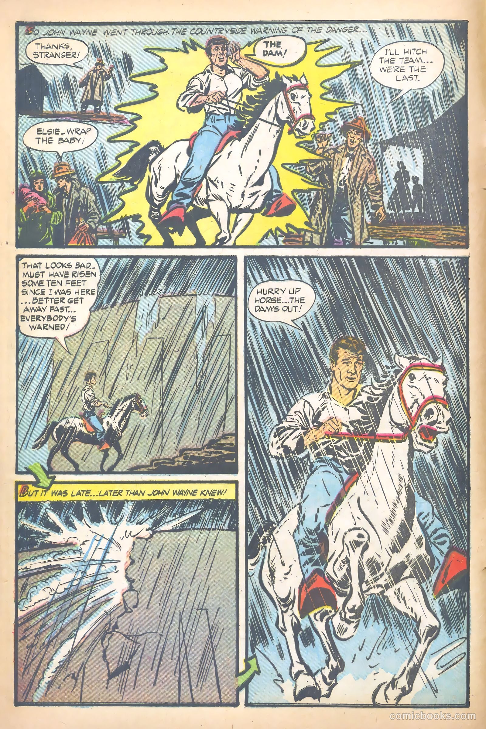 John Wayne Adventure Comics #22 (1953) — page 8 of 36