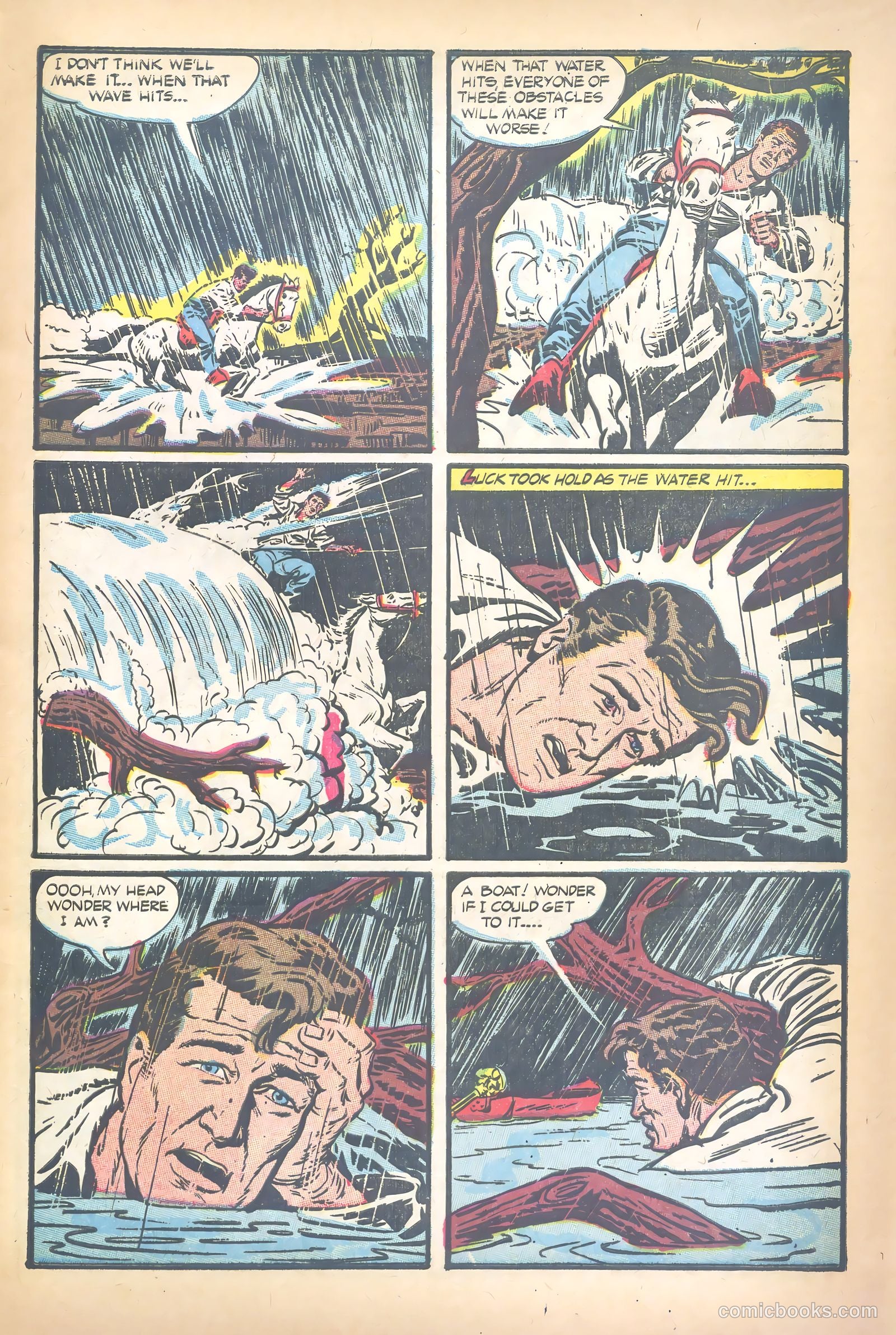 John Wayne Adventure Comics #22 (1953) — page 9 of 36