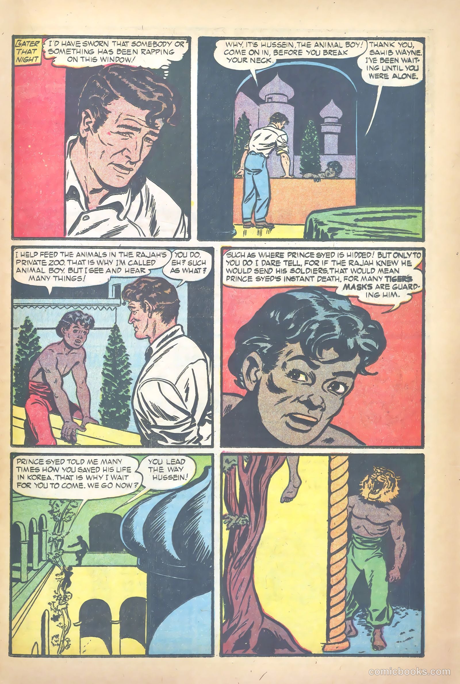 John Wayne Adventure Comics #22 (1953) — page 17 of 36