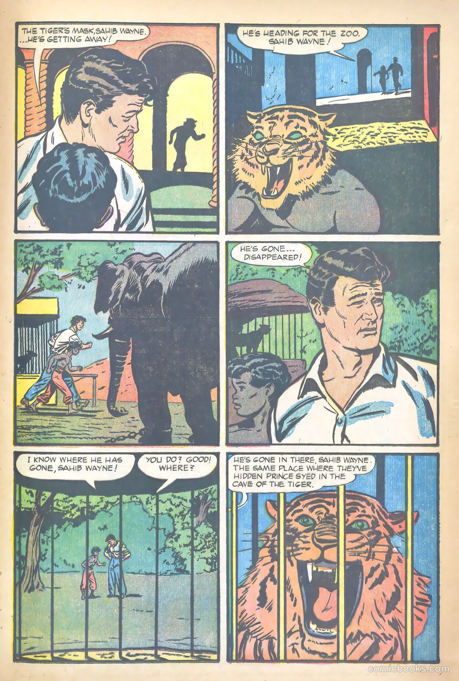John Wayne Adventure Comics #22 (1953) — page 21 of 36