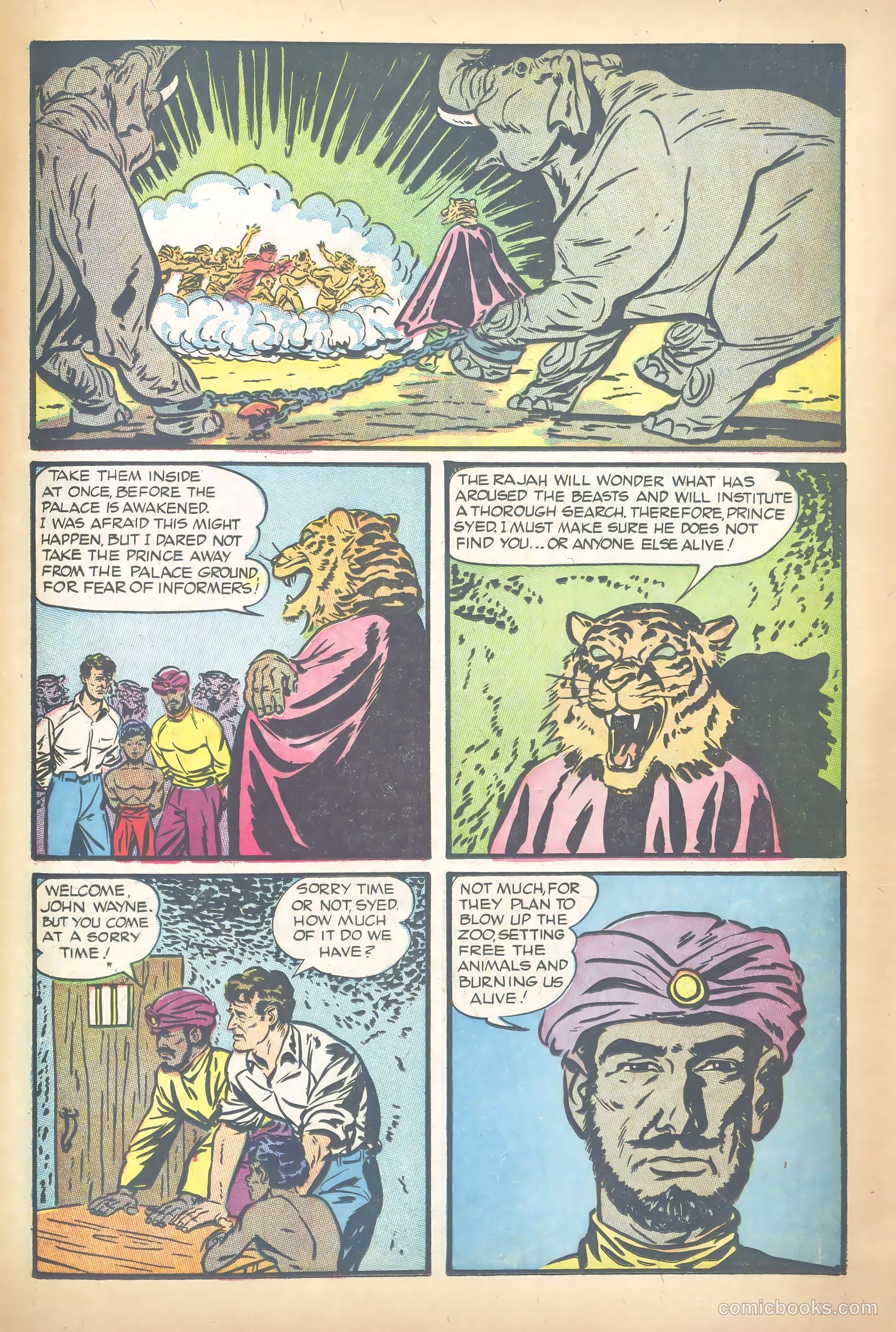 John Wayne Adventure Comics #22 (1953) — page 23 of 36
