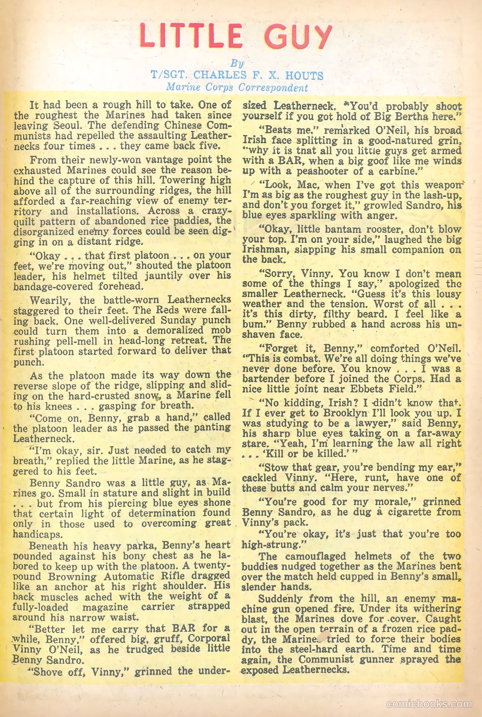 John Wayne Adventure Comics #22 (1953) — page 27 of 36