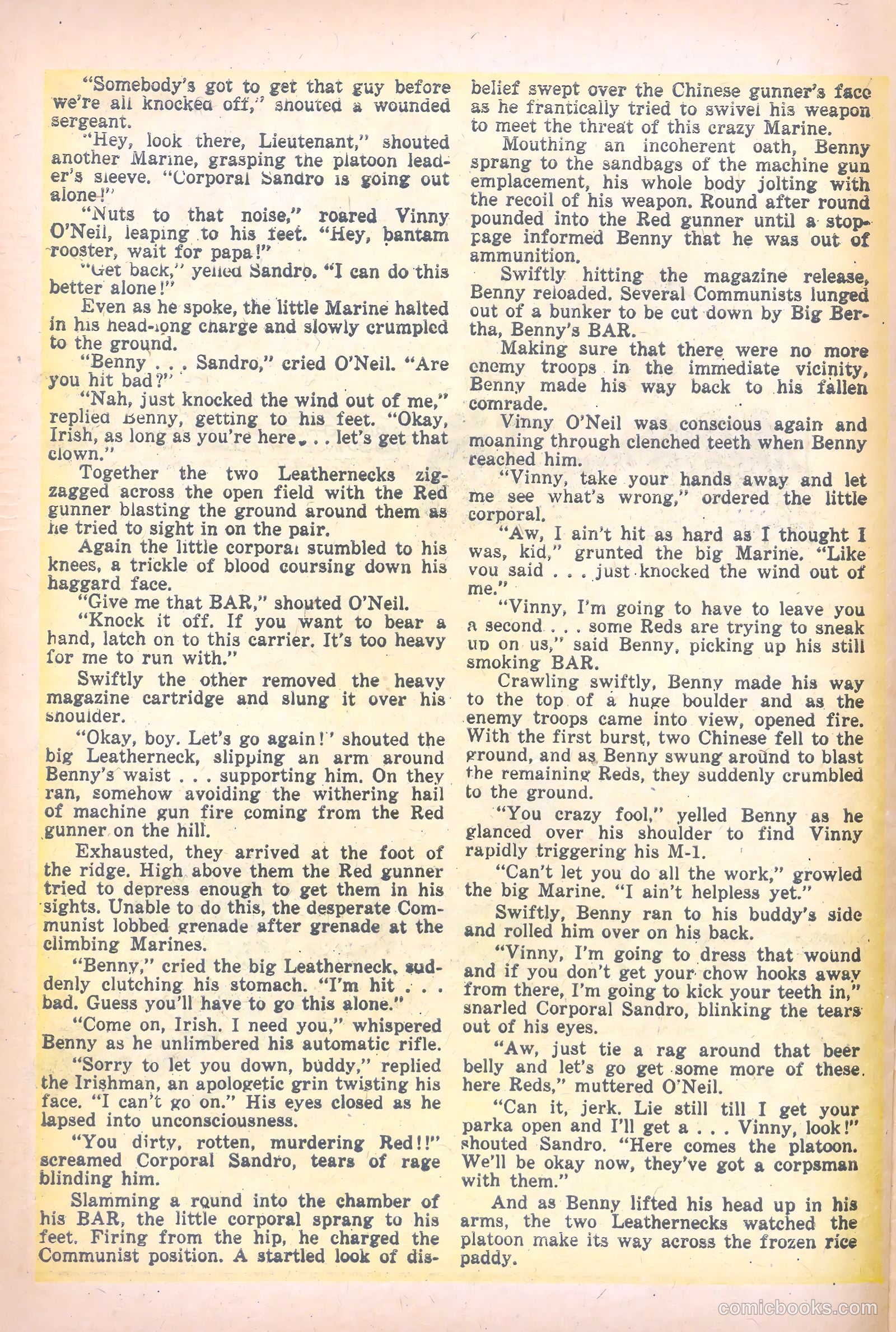 John Wayne Adventure Comics #22 (1953) — page 28 of 36