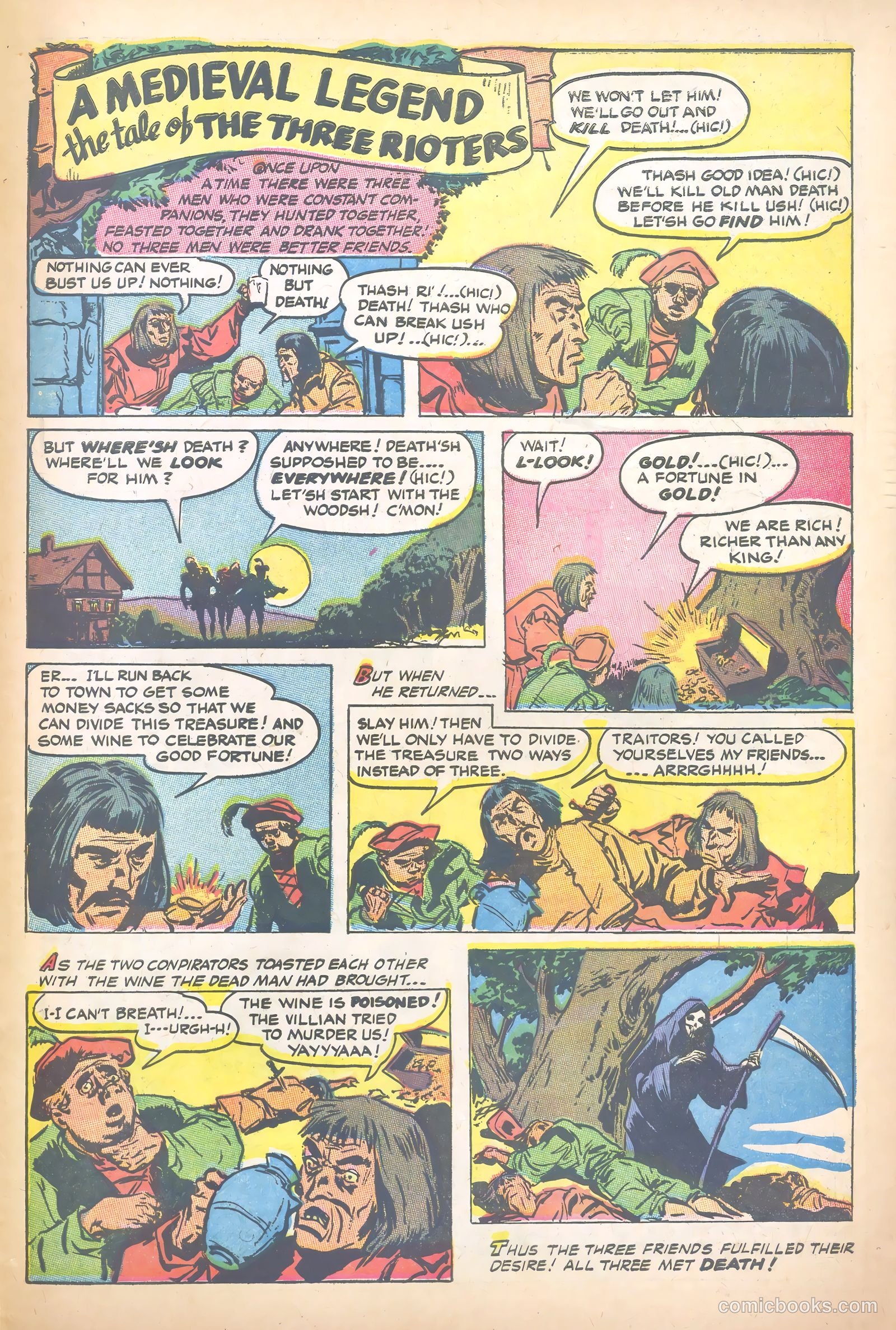 John Wayne Adventure Comics #22 (1953) — page 31 of 36