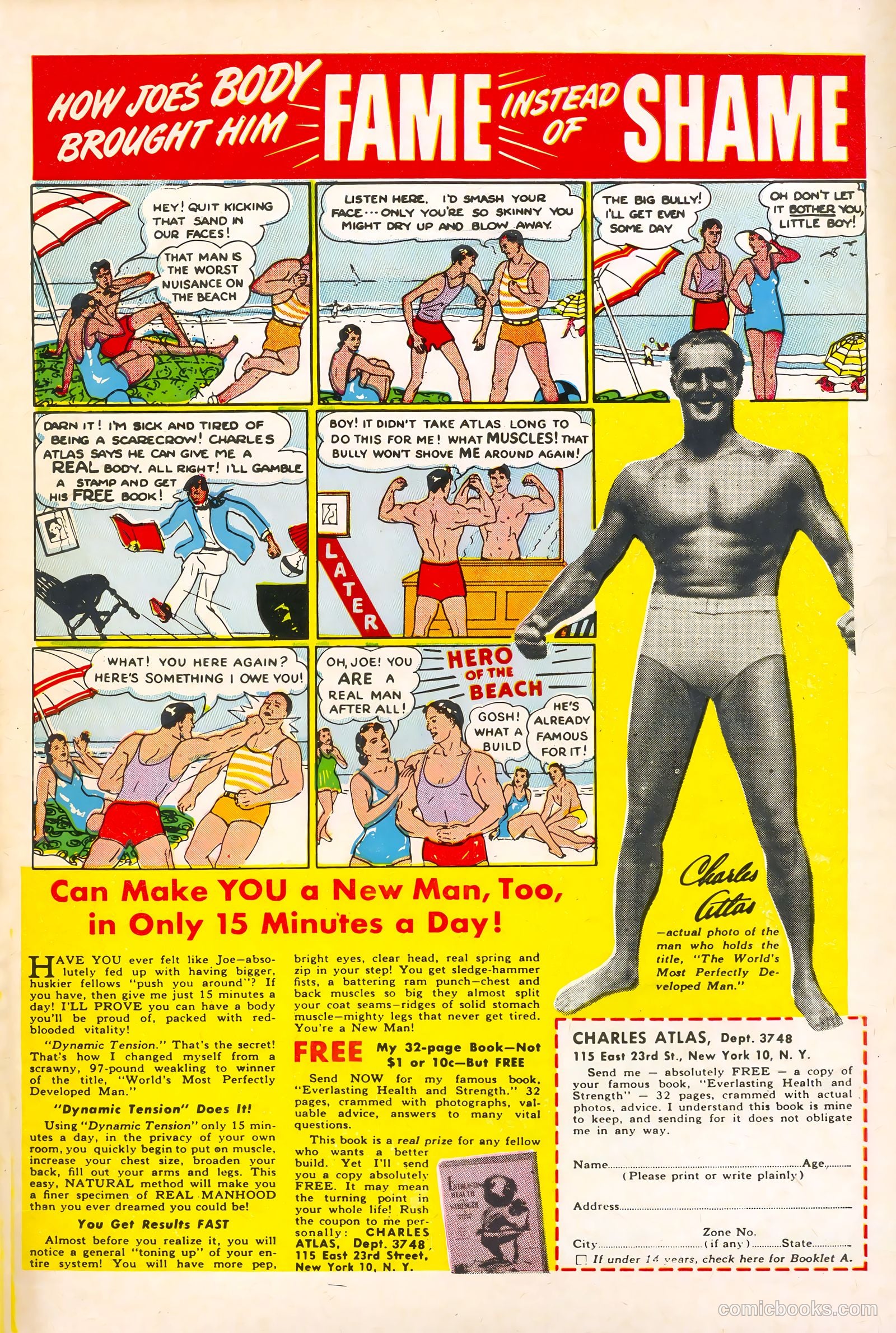 John Wayne Adventure Comics #22 (1953) — page 36 of 36