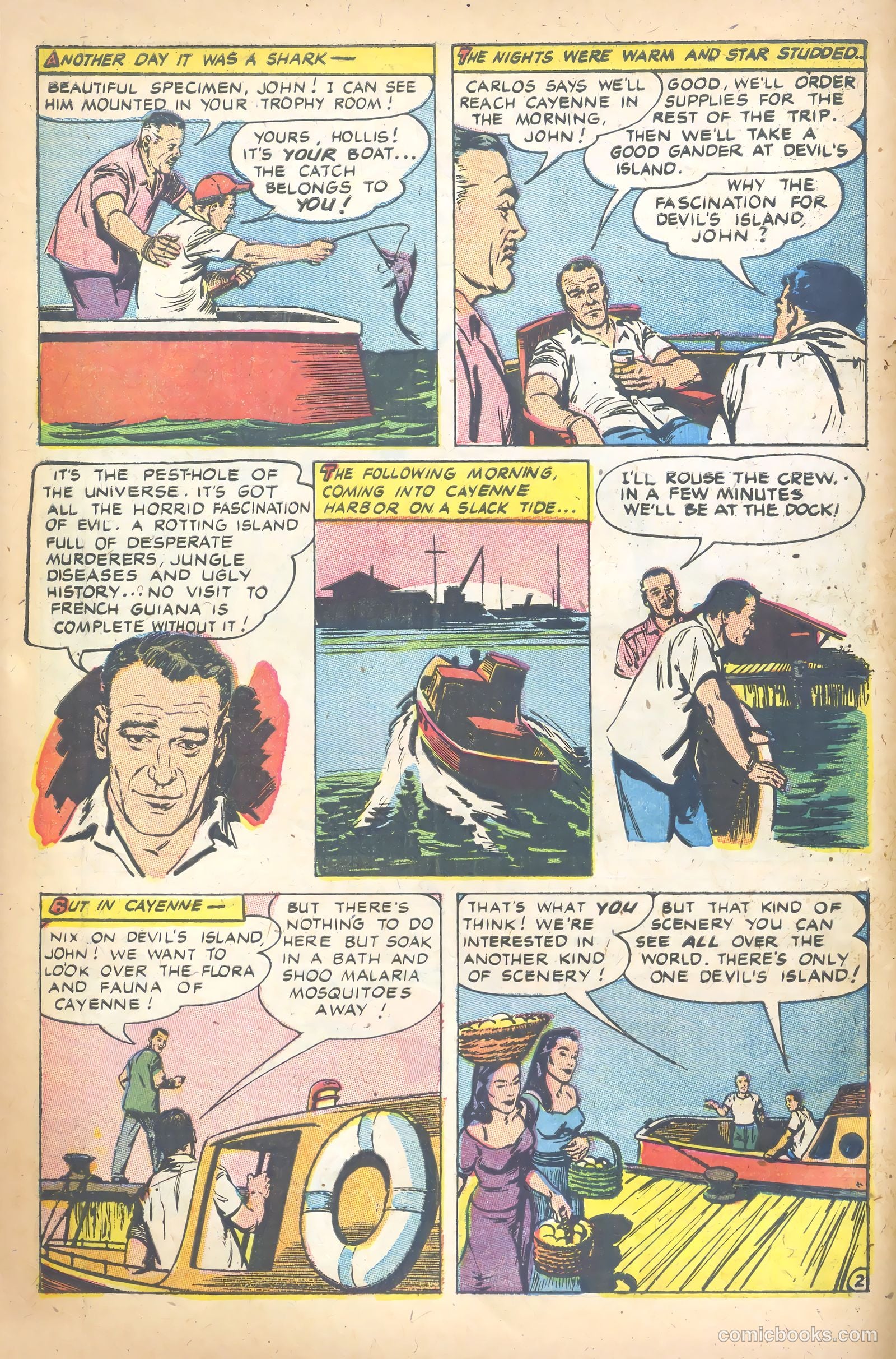 John Wayne Adventure Comics #23 (1953) — page 10 of 35
