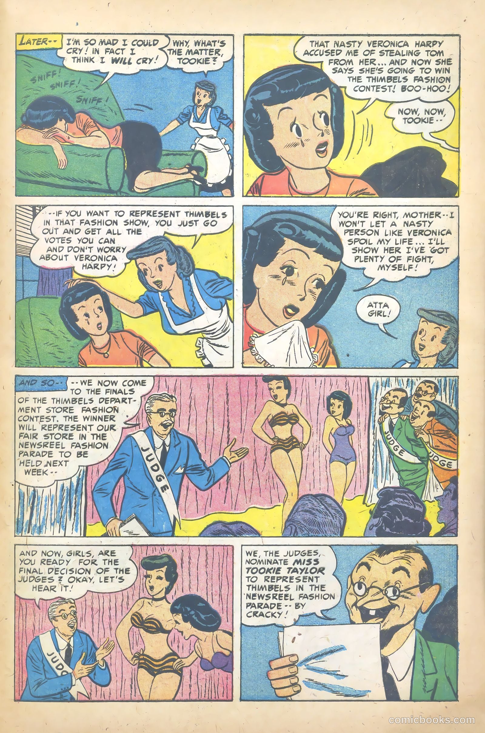 John Wayne Adventure Comics #23 (1953) — page 31 of 35