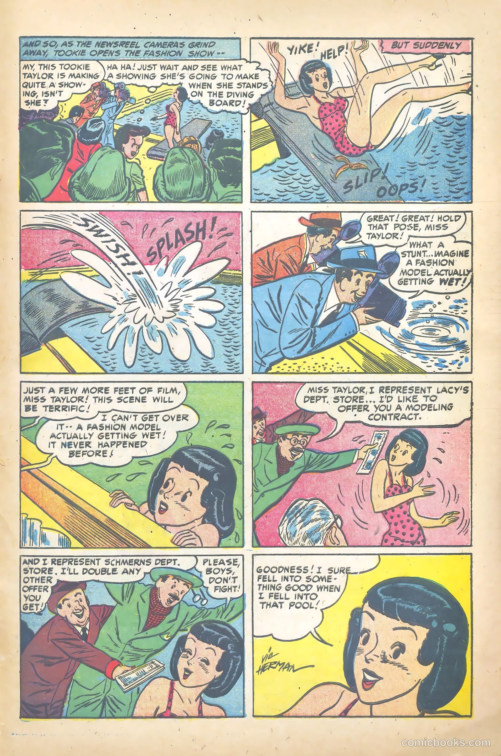 John Wayne Adventure Comics #23 (1953) — page 33 of 35