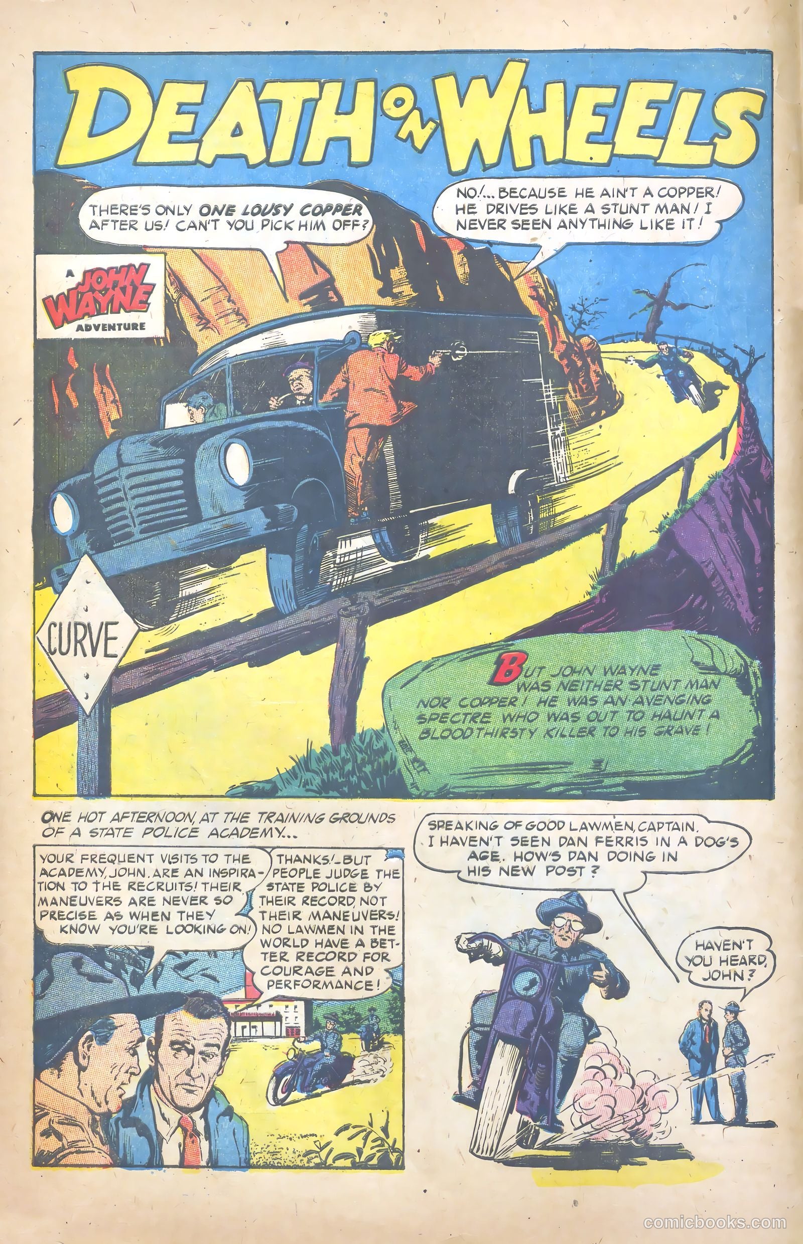 John Wayne Adventure Comics #23 (1953) — page 4 of 36