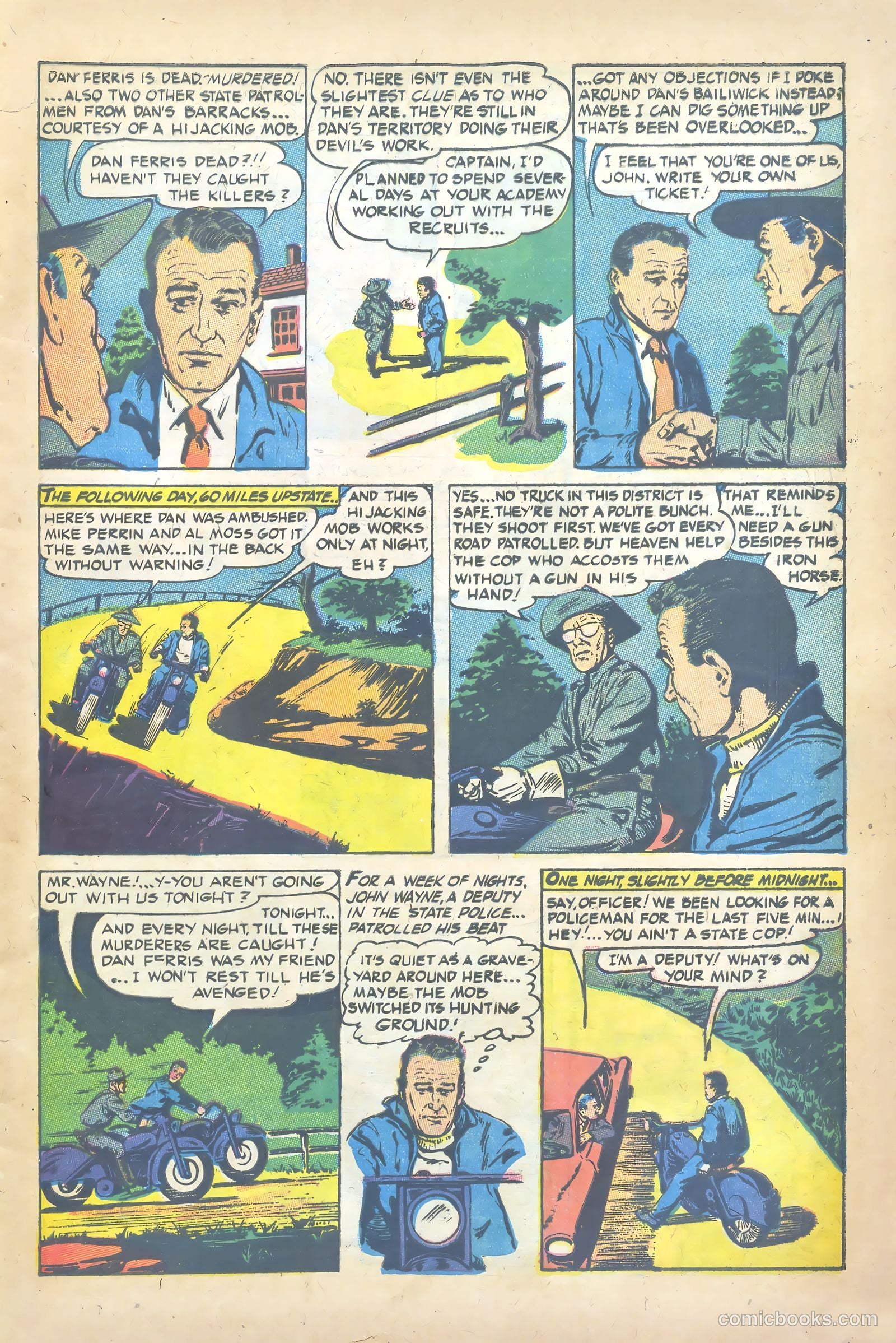 John Wayne Adventure Comics #23 (1953) — page 5 of 36