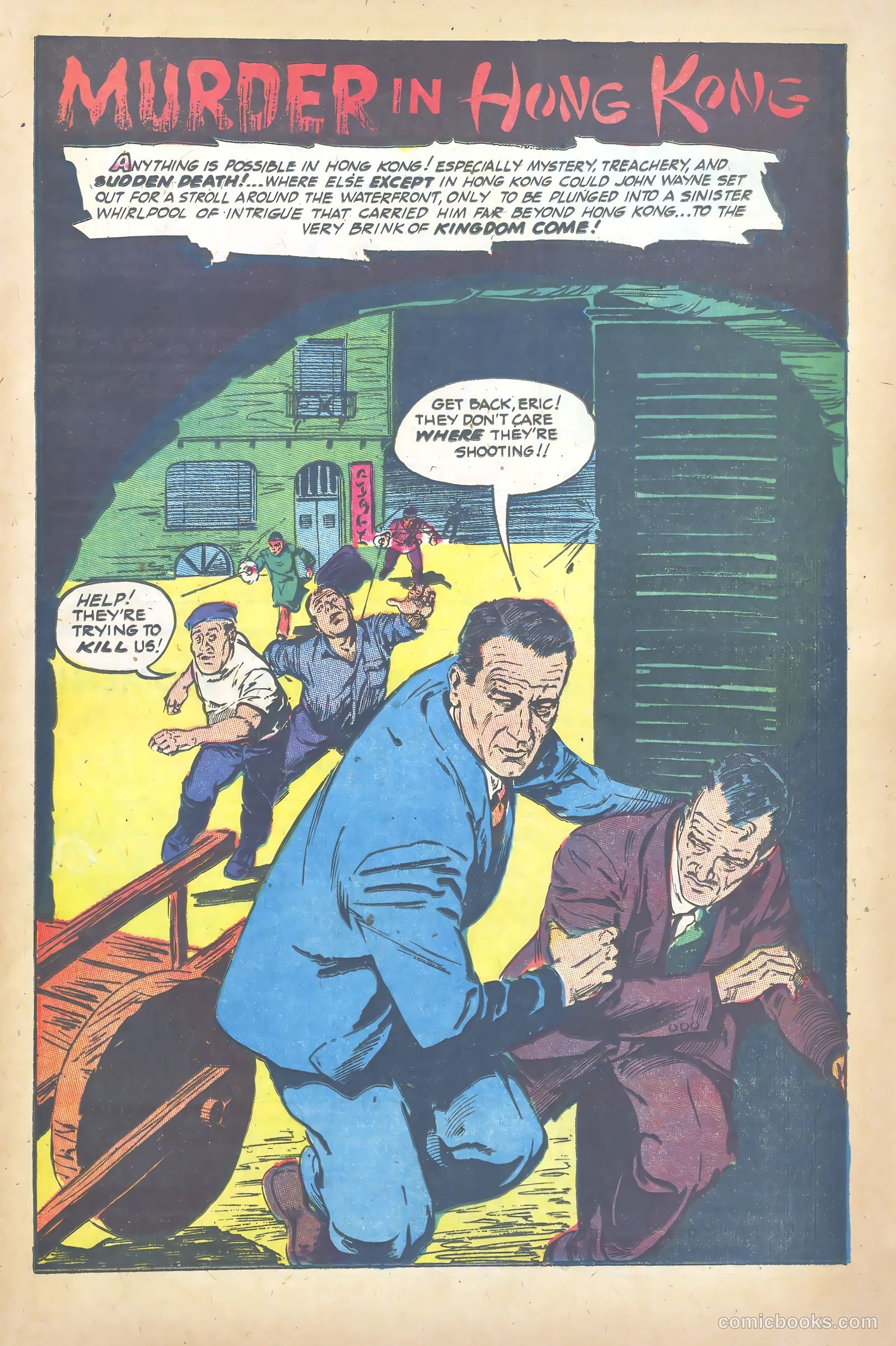 John Wayne Adventure Comics #23 (1953) — page 17 of 36