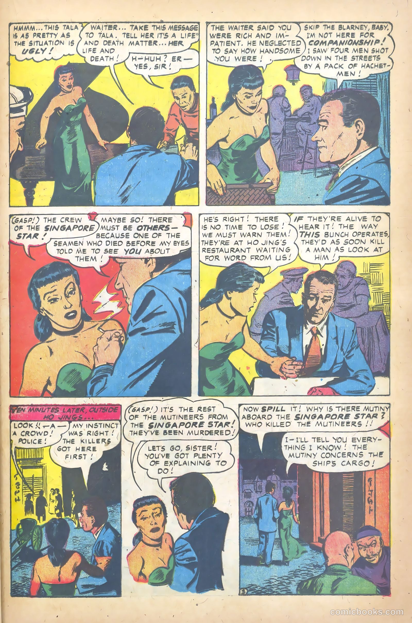 John Wayne Adventure Comics #23 (1953) — page 21 of 36