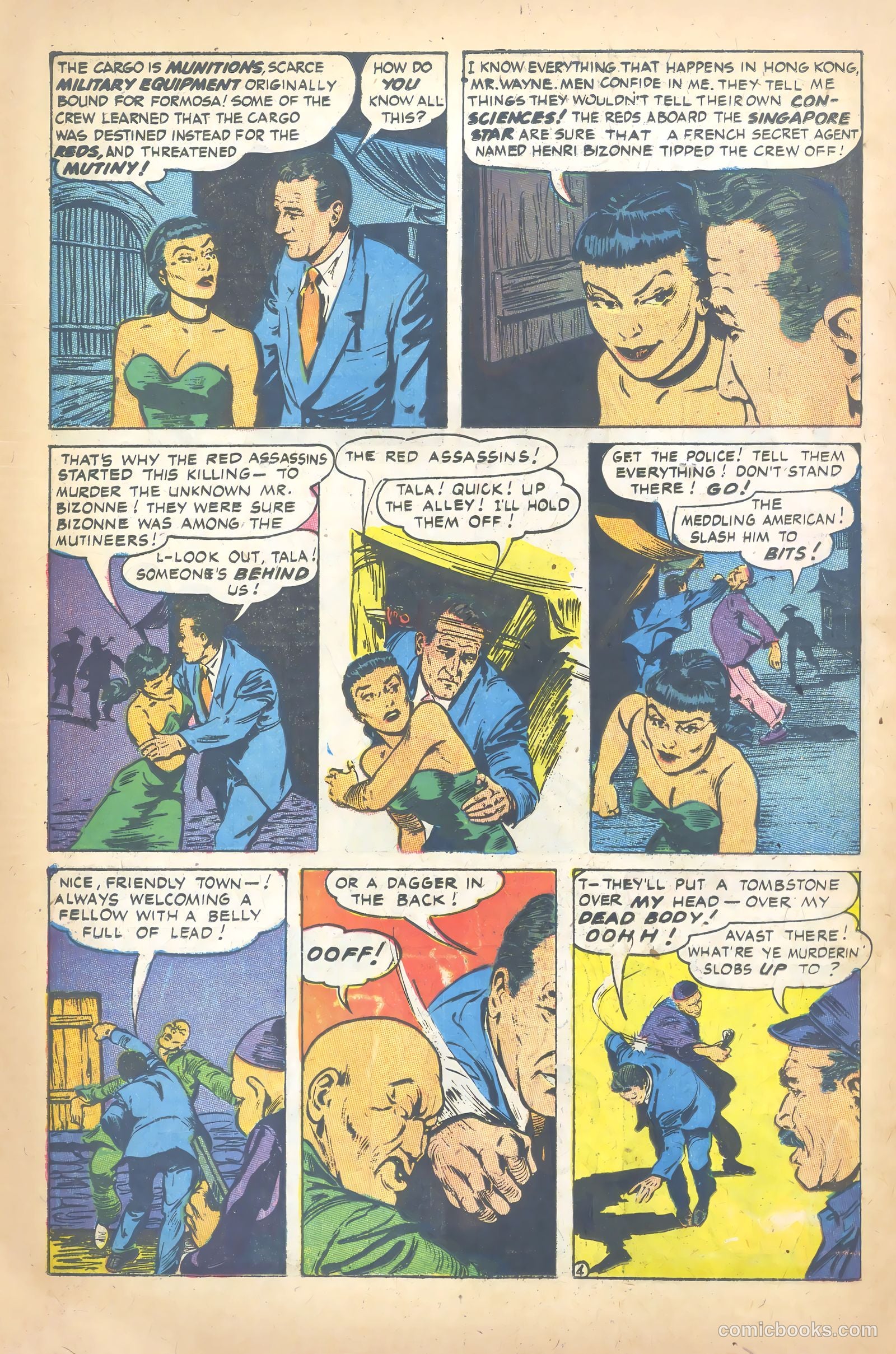 John Wayne Adventure Comics #23 (1953) — page 22 of 36