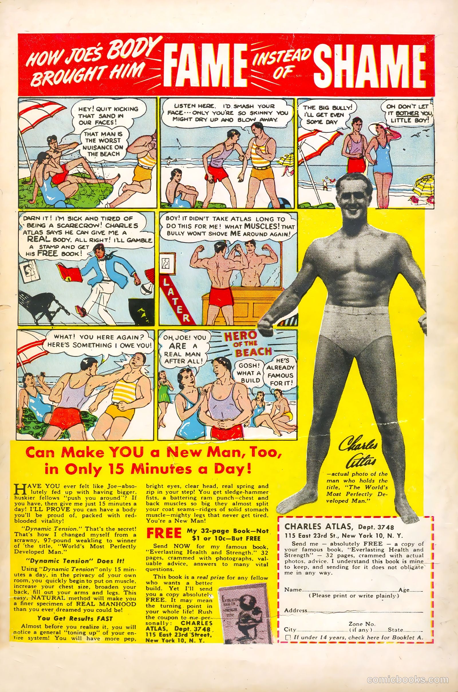 John Wayne Adventure Comics #23 (1953) — page 36 of 36