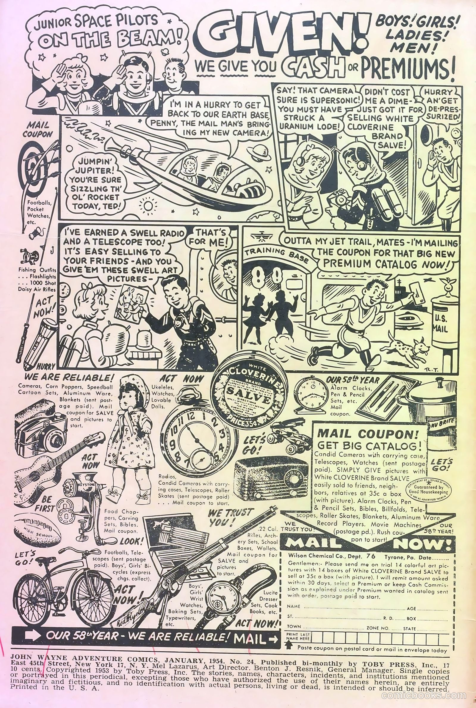 John Wayne Adventure Comics #24 (1954) — page 2 of 36
