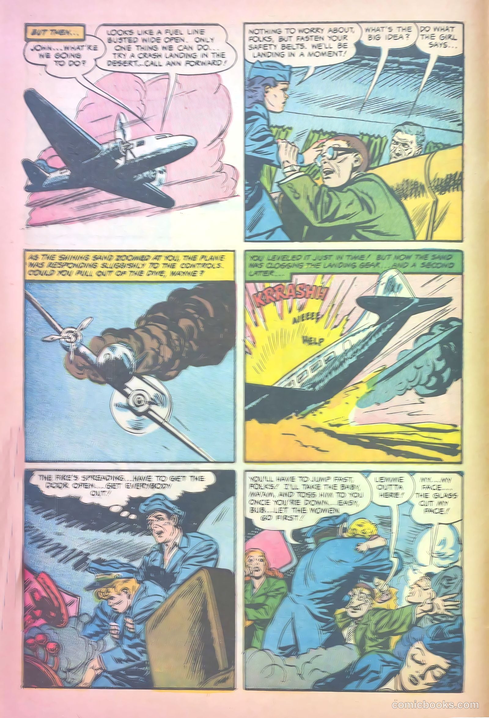 John Wayne Adventure Comics #24 (1954) — page 6 of 36