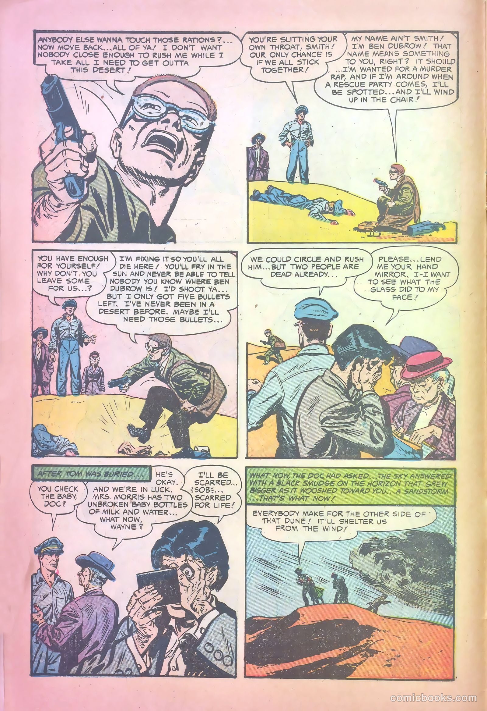 John Wayne Adventure Comics #24 (1954) — page 8 of 36