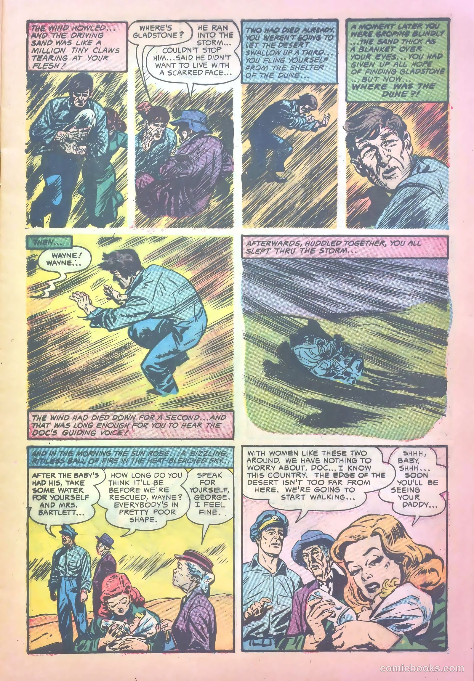 John Wayne Adventure Comics #24 (1954) — page 9 of 36