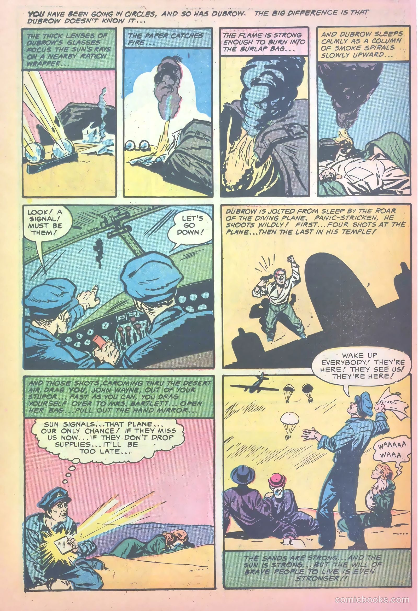 John Wayne Adventure Comics #24 (1954) — page 11 of 36