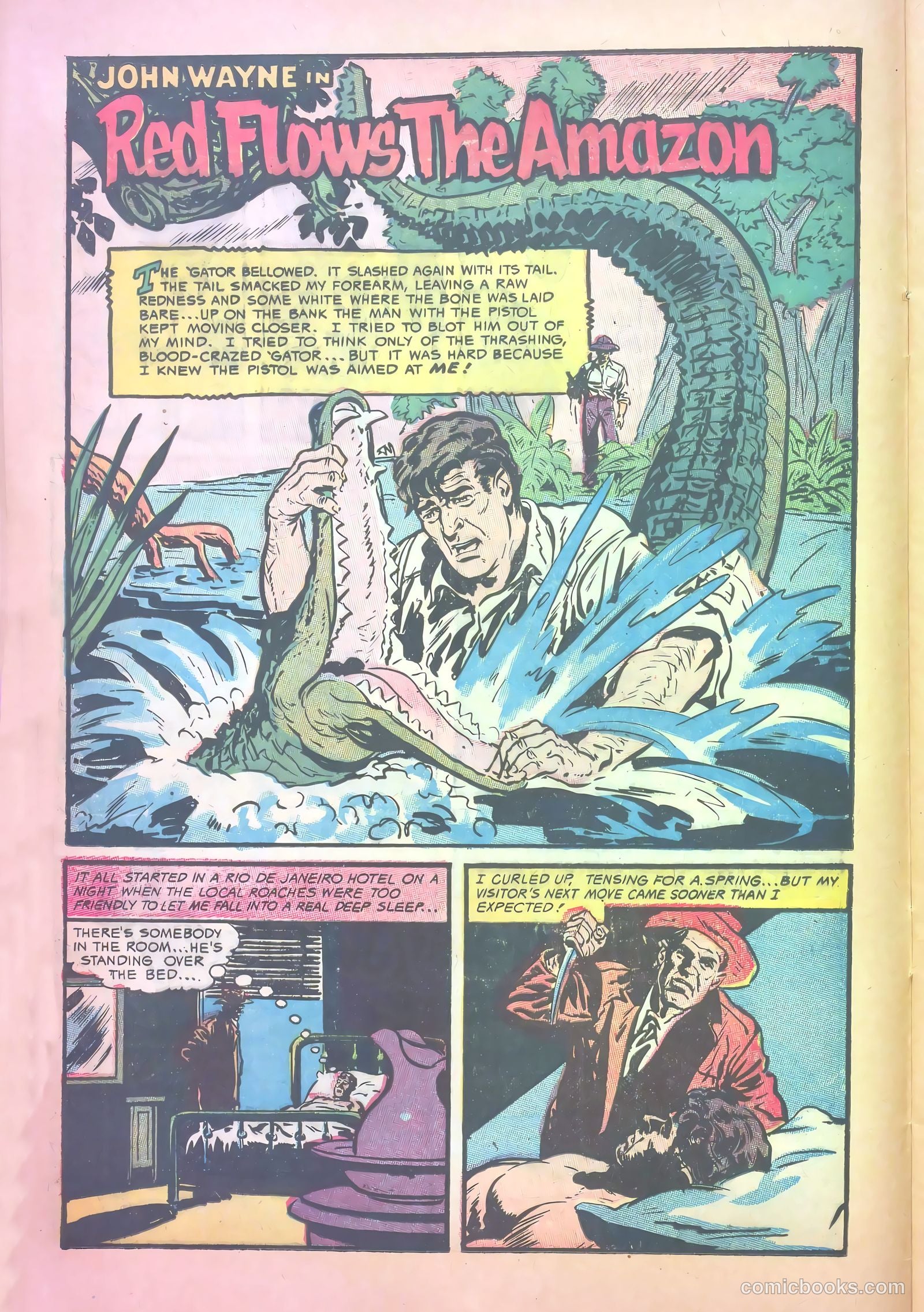 John Wayne Adventure Comics #24 (1954) — page 12 of 36