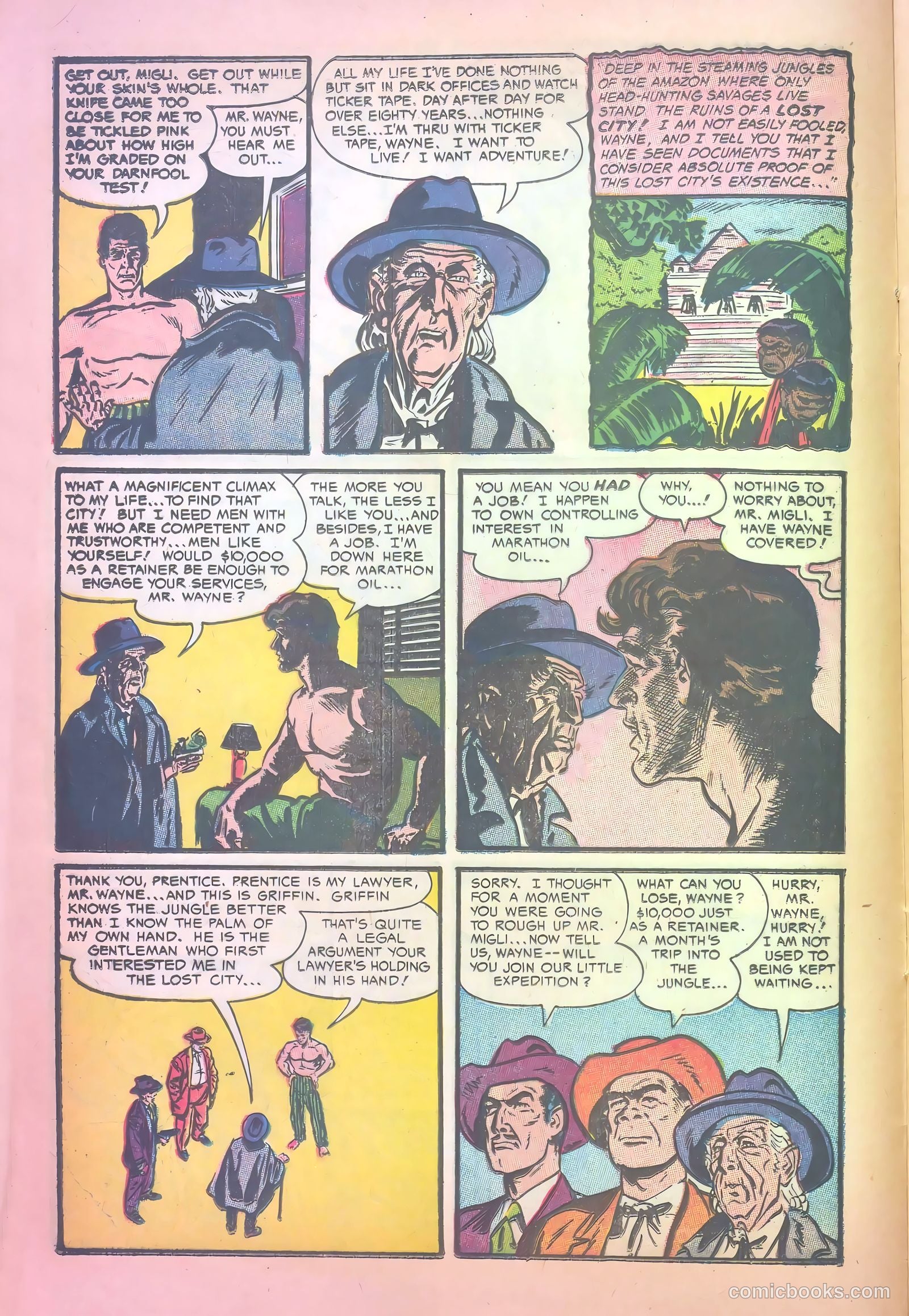 John Wayne Adventure Comics #24 (1954) — page 14 of 36