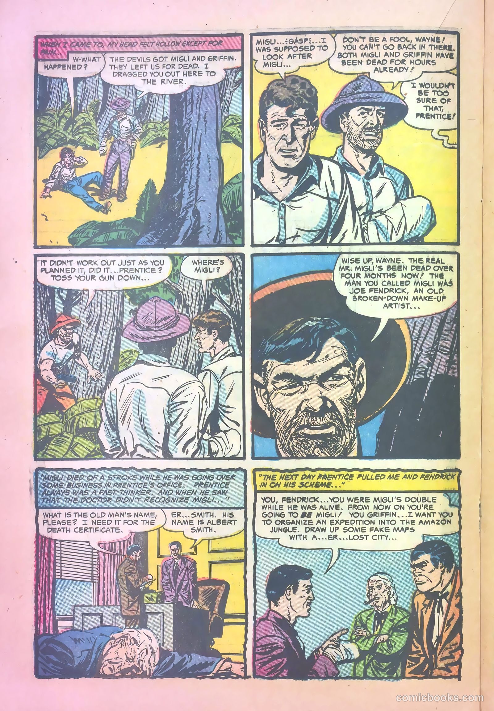 John Wayne Adventure Comics #24 (1954) — page 20 of 36