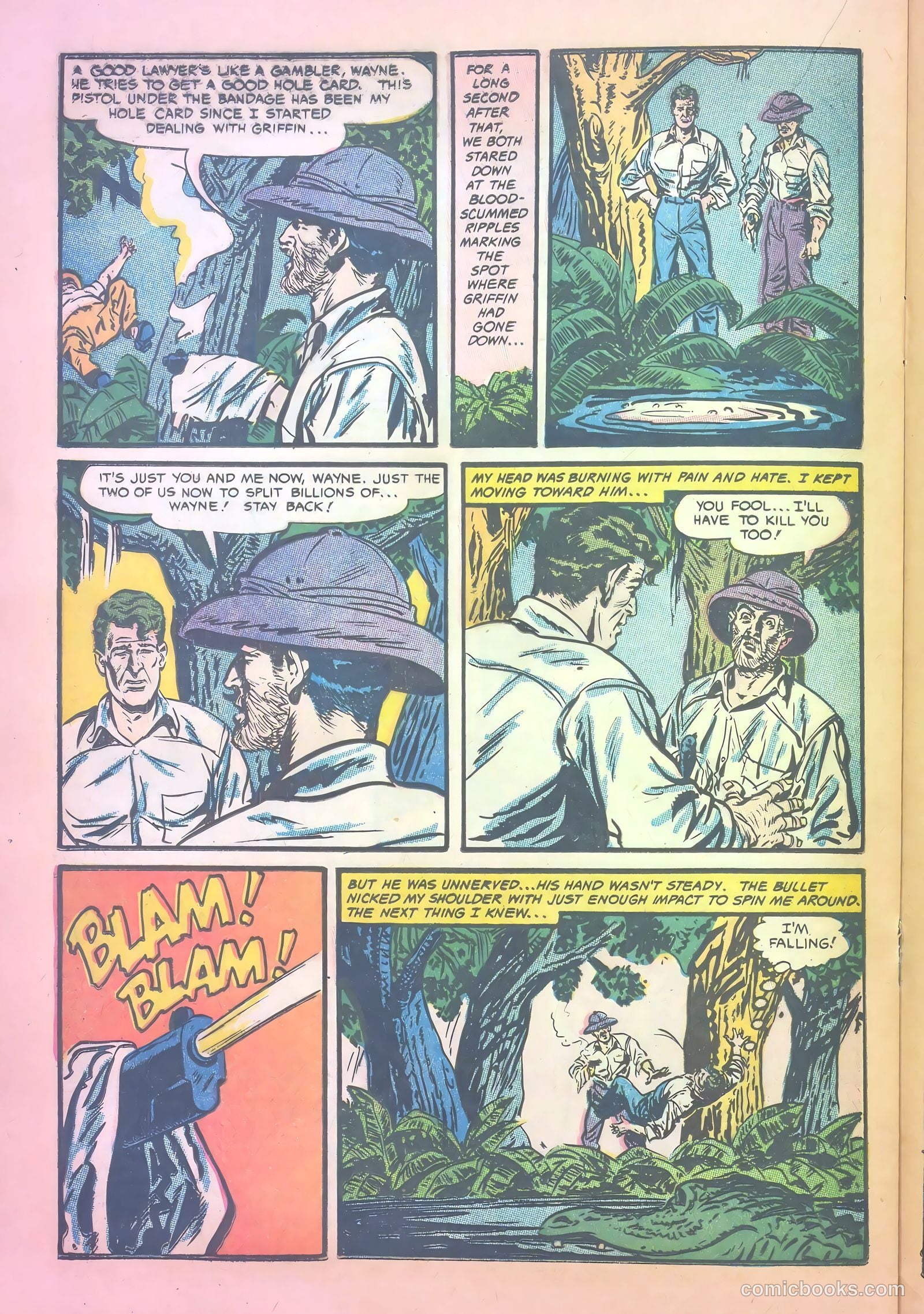 John Wayne Adventure Comics #24 (1954) — page 22 of 36