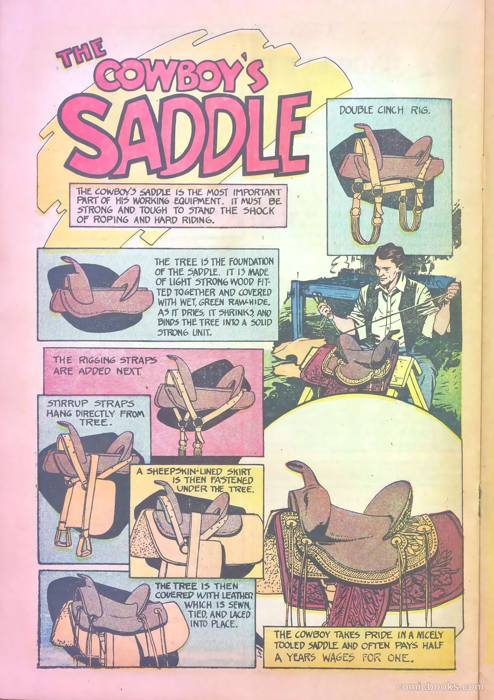 John Wayne Adventure Comics #24 (1954) — page 24 of 36