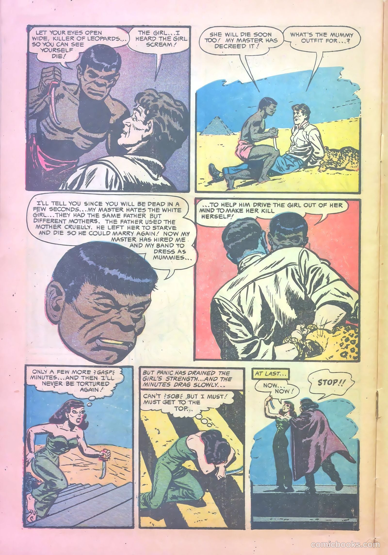 John Wayne Adventure Comics #24 (1954) — page 32 of 36