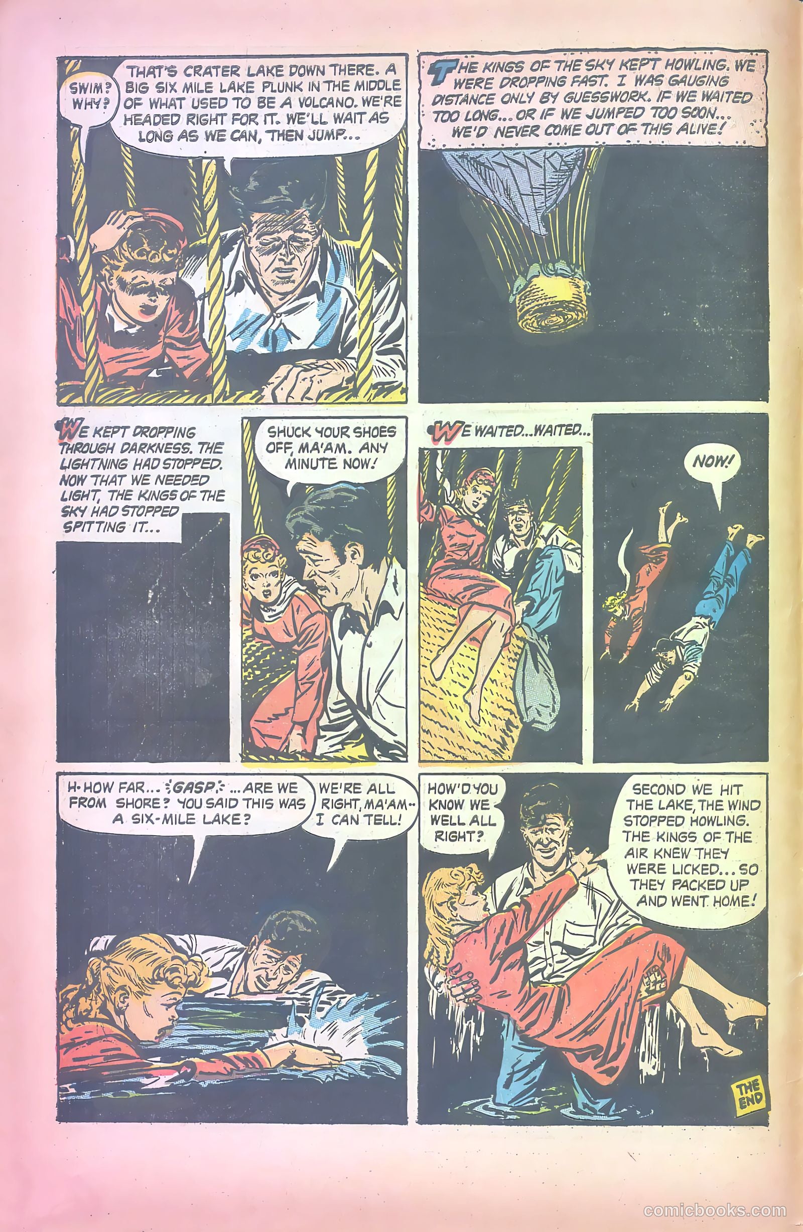 John Wayne Adventure Comics #25 (1954) — page 8 of 36