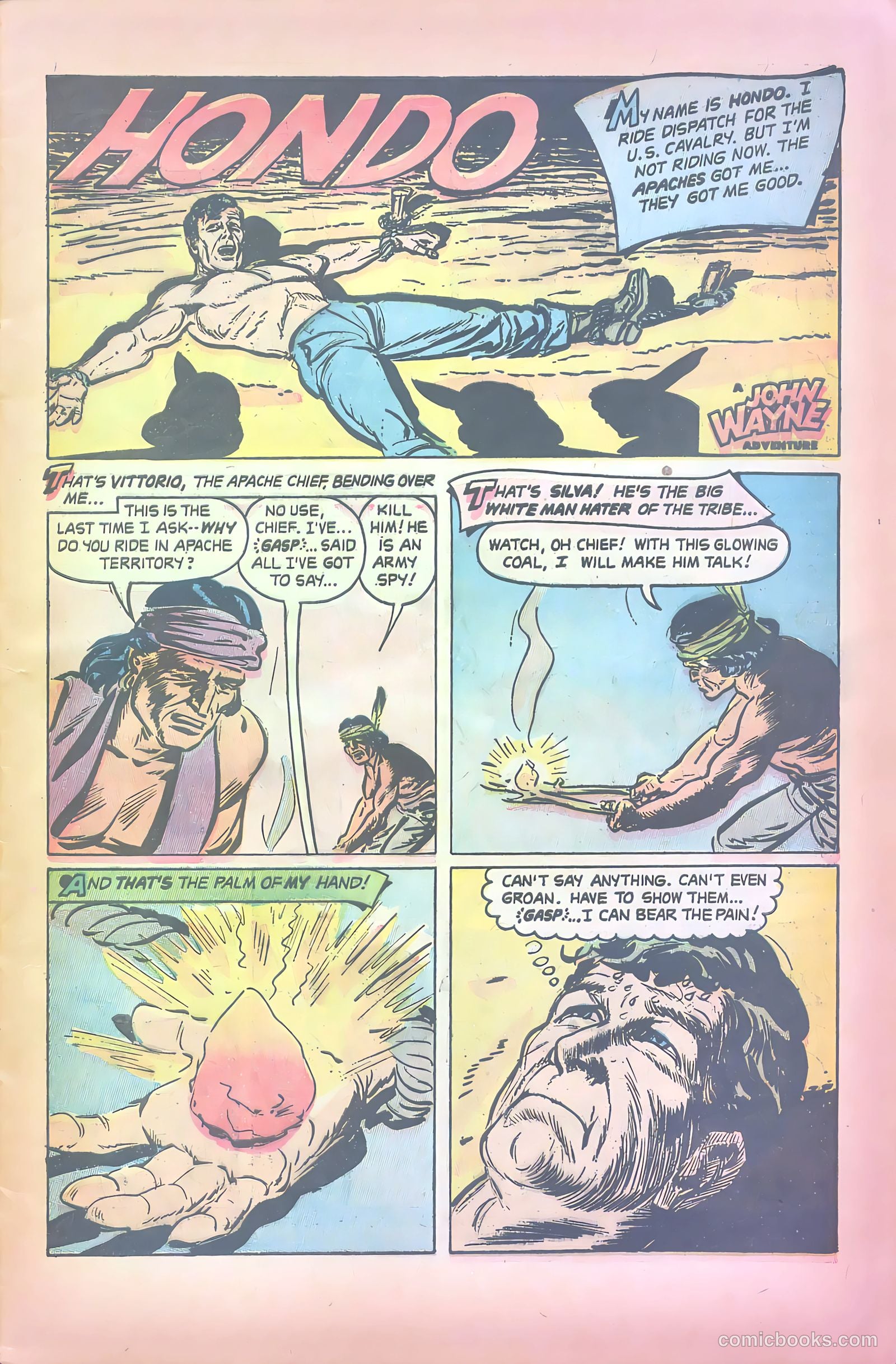 John Wayne Adventure Comics #25 (1954) — page 9 of 36