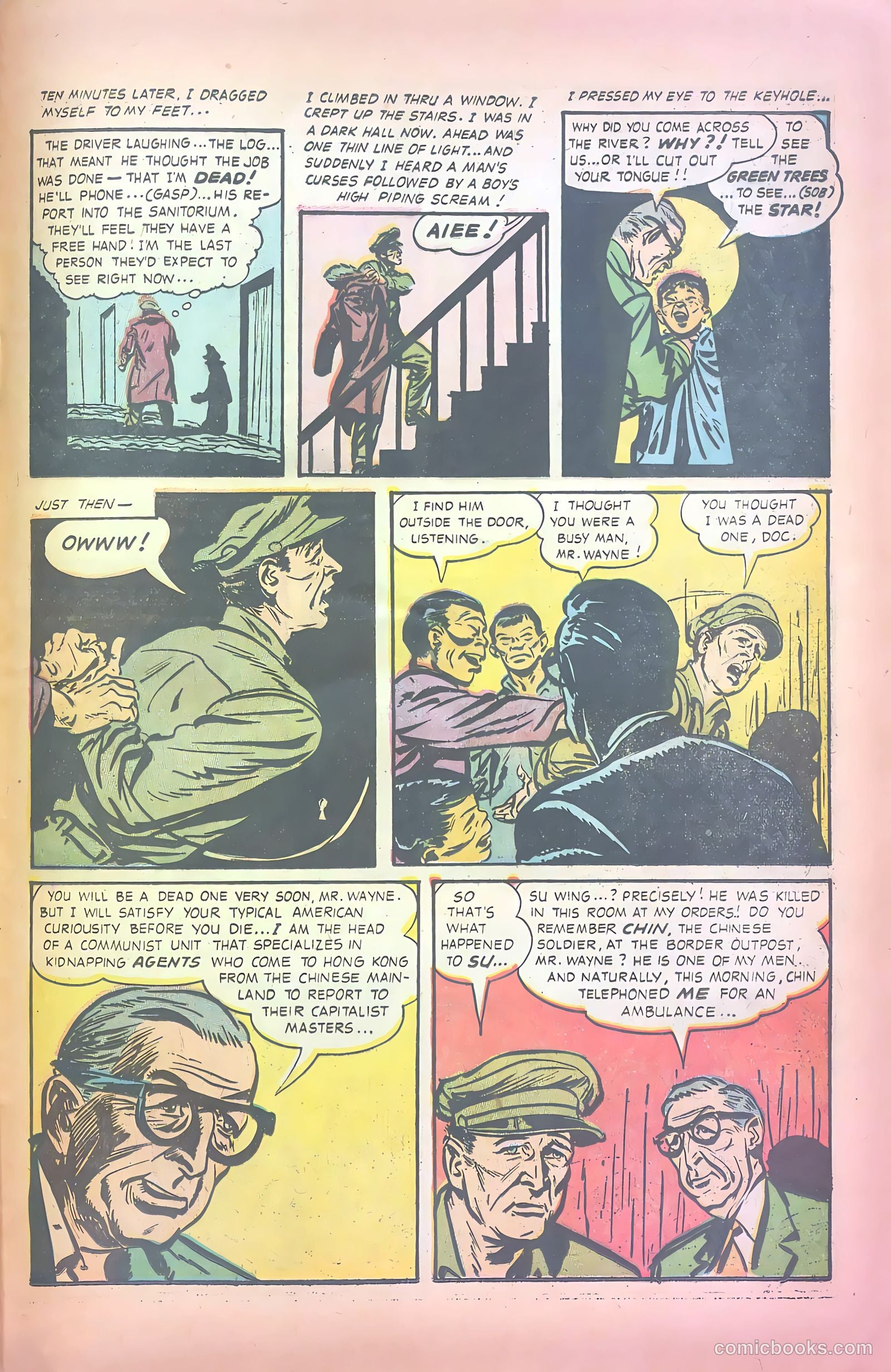John Wayne Adventure Comics #25 (1954) — page 25 of 36