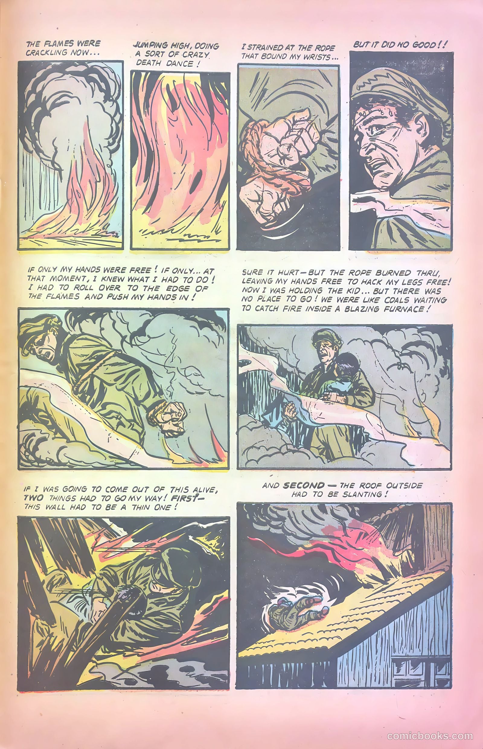 John Wayne Adventure Comics #25 (1954) — page 27 of 36