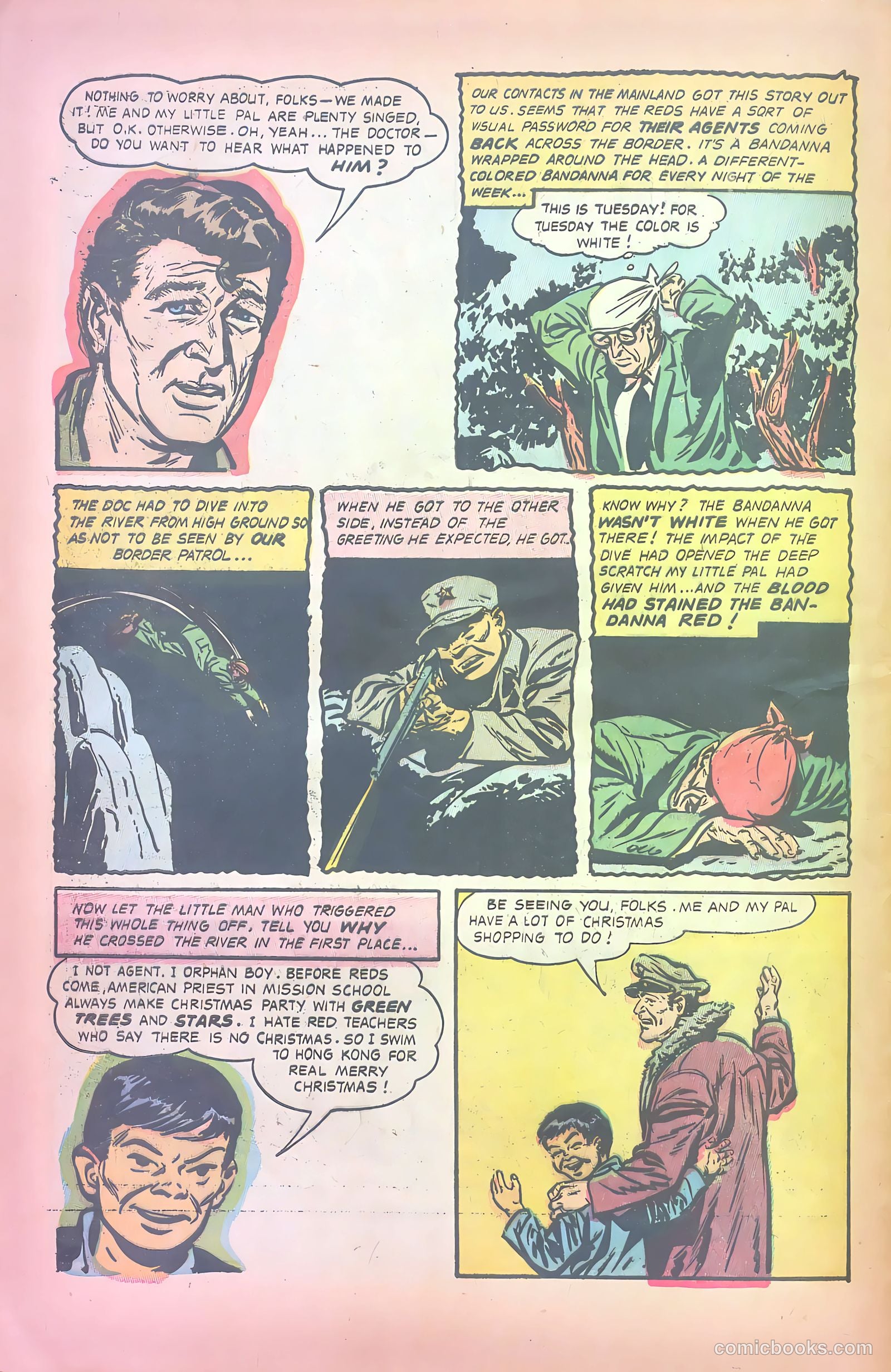 John Wayne Adventure Comics #25 (1954) — page 28 of 36
