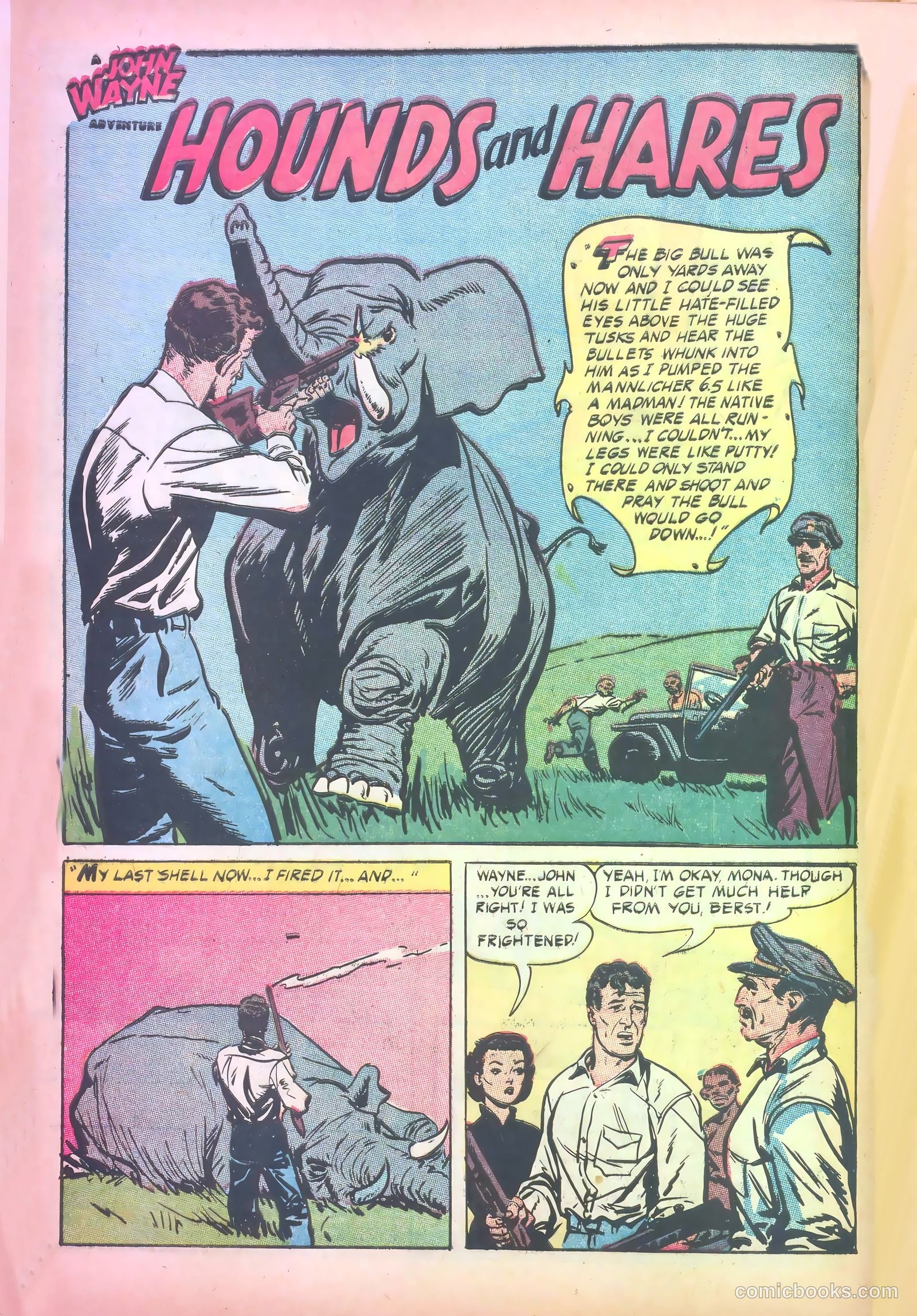 John Wayne Adventure Comics #26 (1954) — page 4 of 35