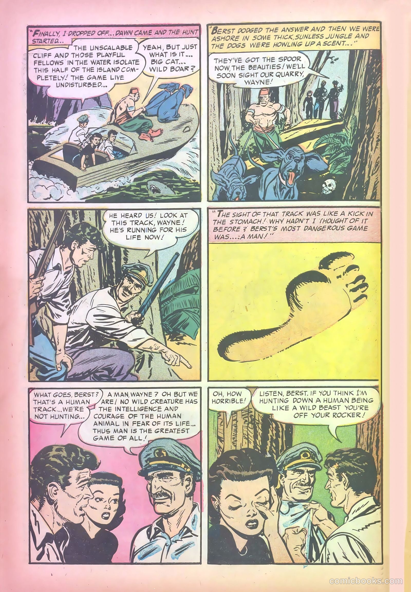 John Wayne Adventure Comics #26 (1954) — page 6 of 35