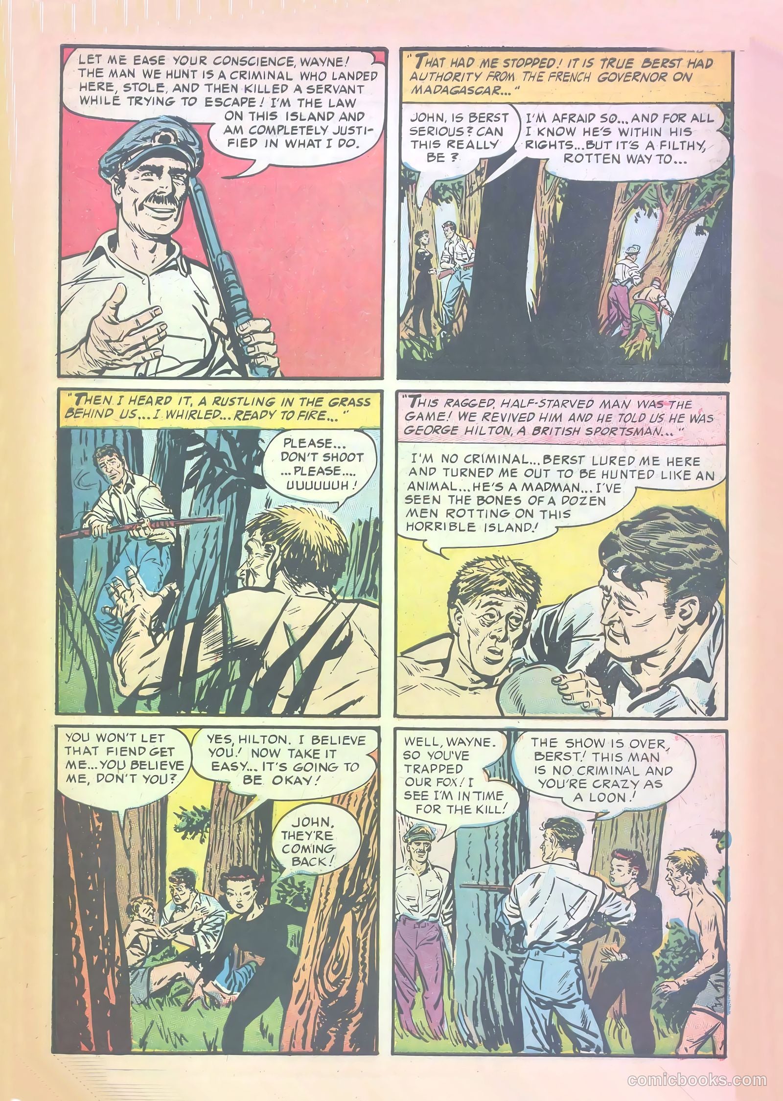 John Wayne Adventure Comics #26 (1954) — page 7 of 35