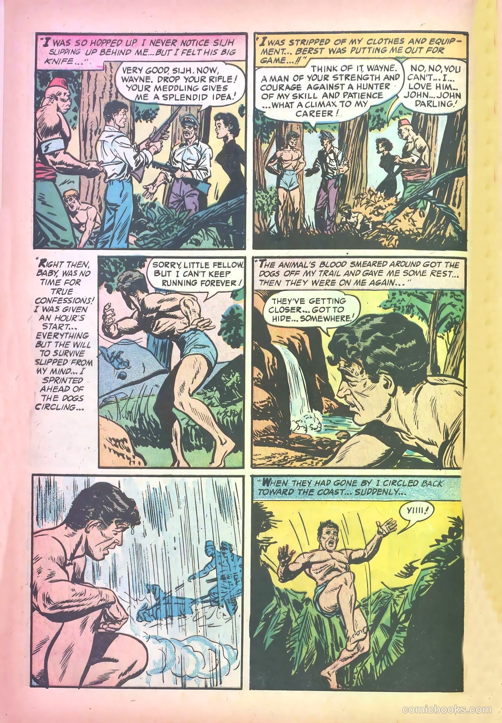 John Wayne Adventure Comics #26 (1954) — page 8 of 35