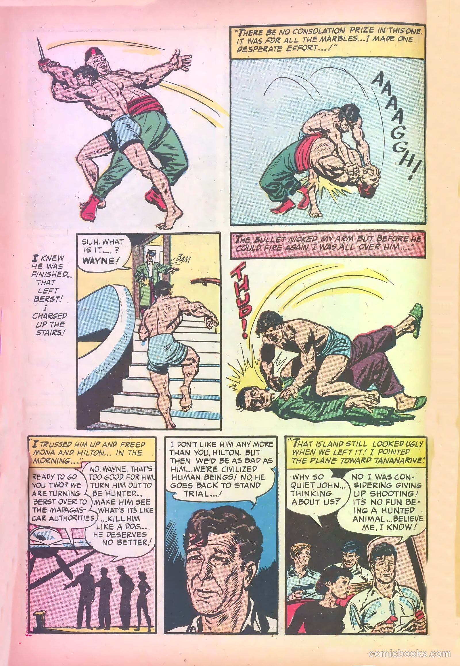 John Wayne Adventure Comics #26 (1954) — page 10 of 35