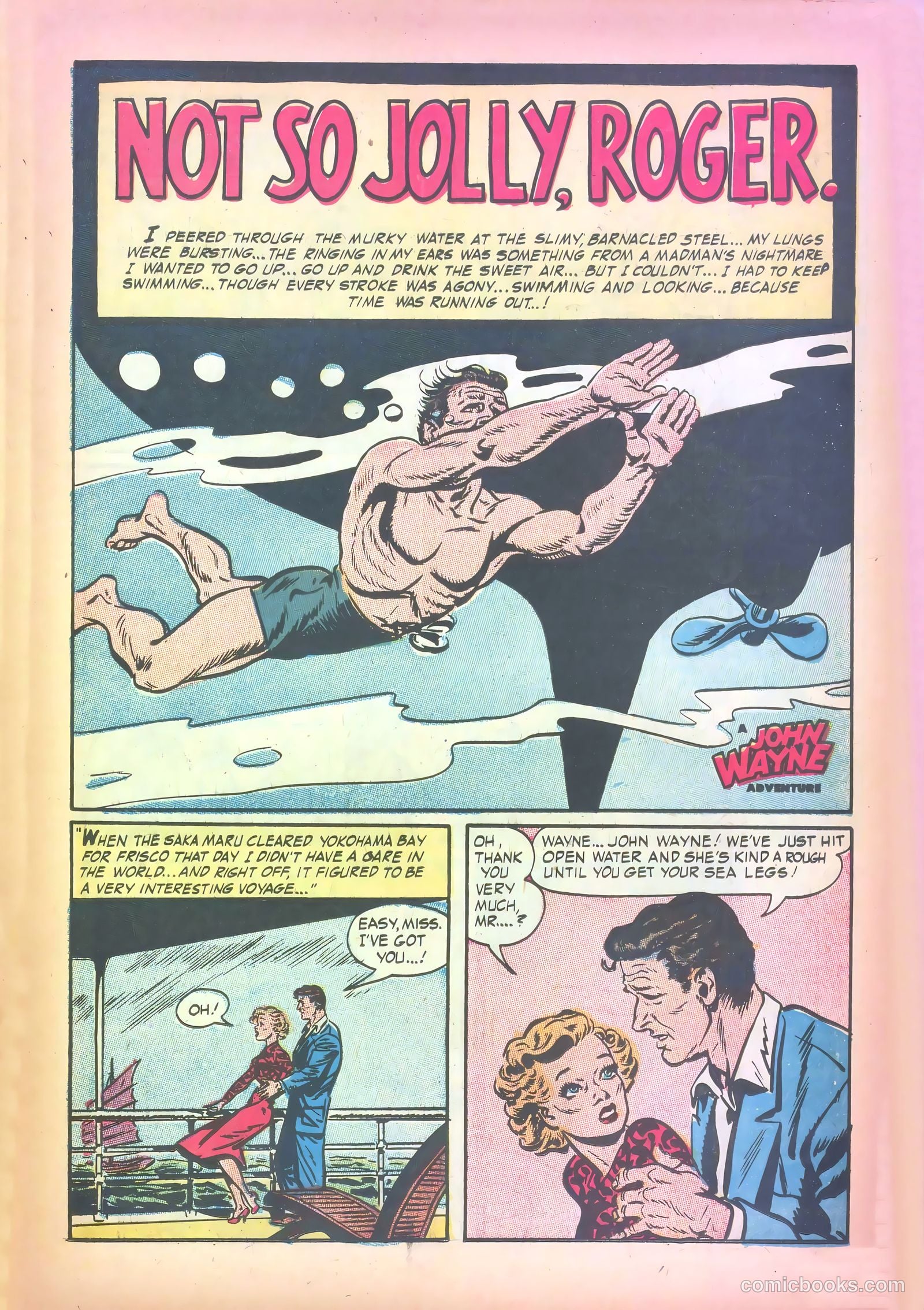 John Wayne Adventure Comics #26 (1954) — page 11 of 35