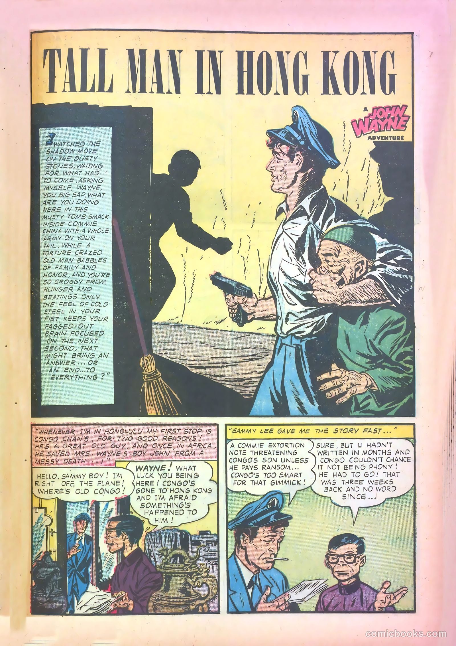 John Wayne Adventure Comics #26 (1954) — page 21 of 35