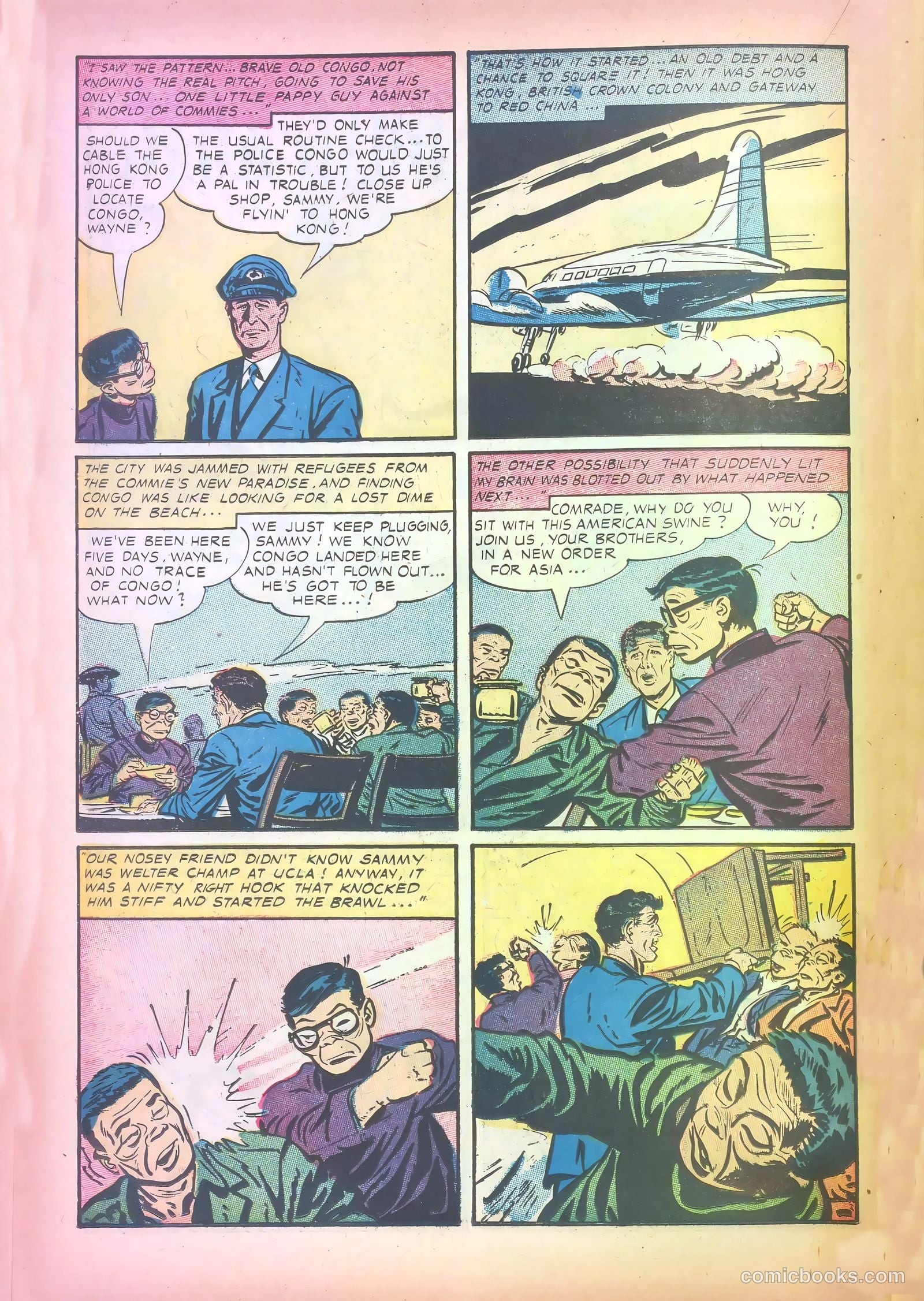 John Wayne Adventure Comics #26 (1954) — page 22 of 35