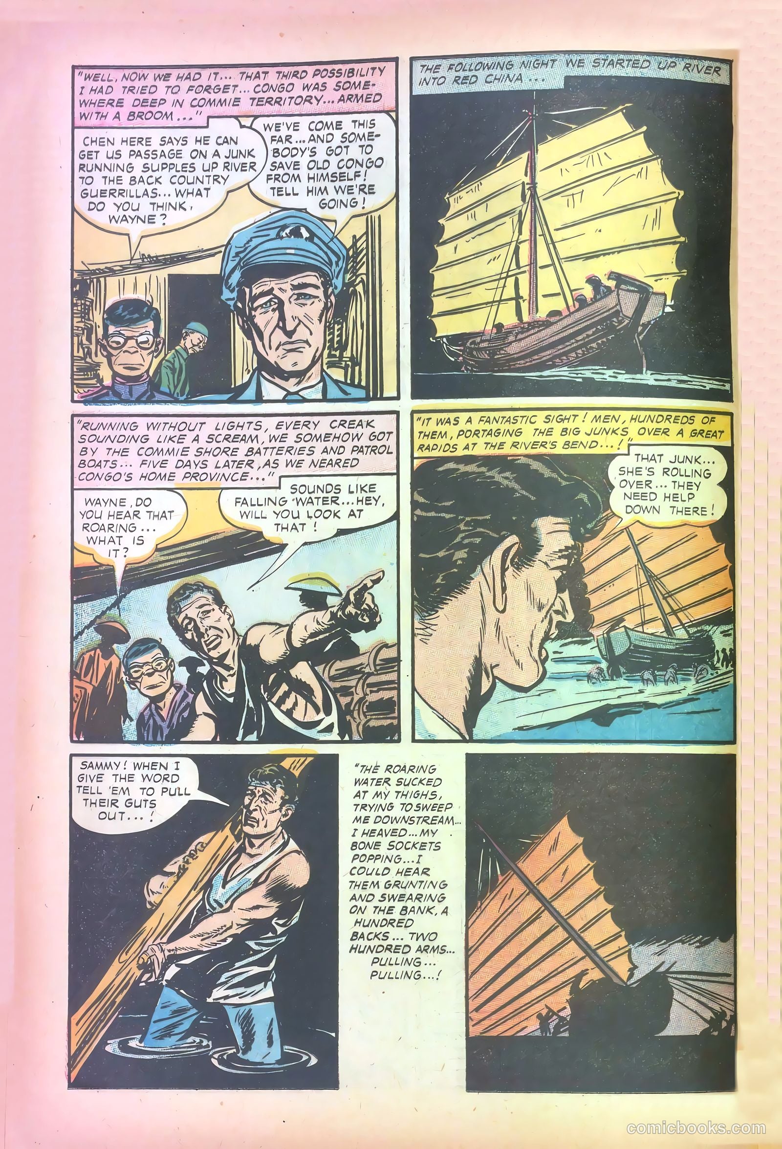 John Wayne Adventure Comics #26 (1954) — page 24 of 35