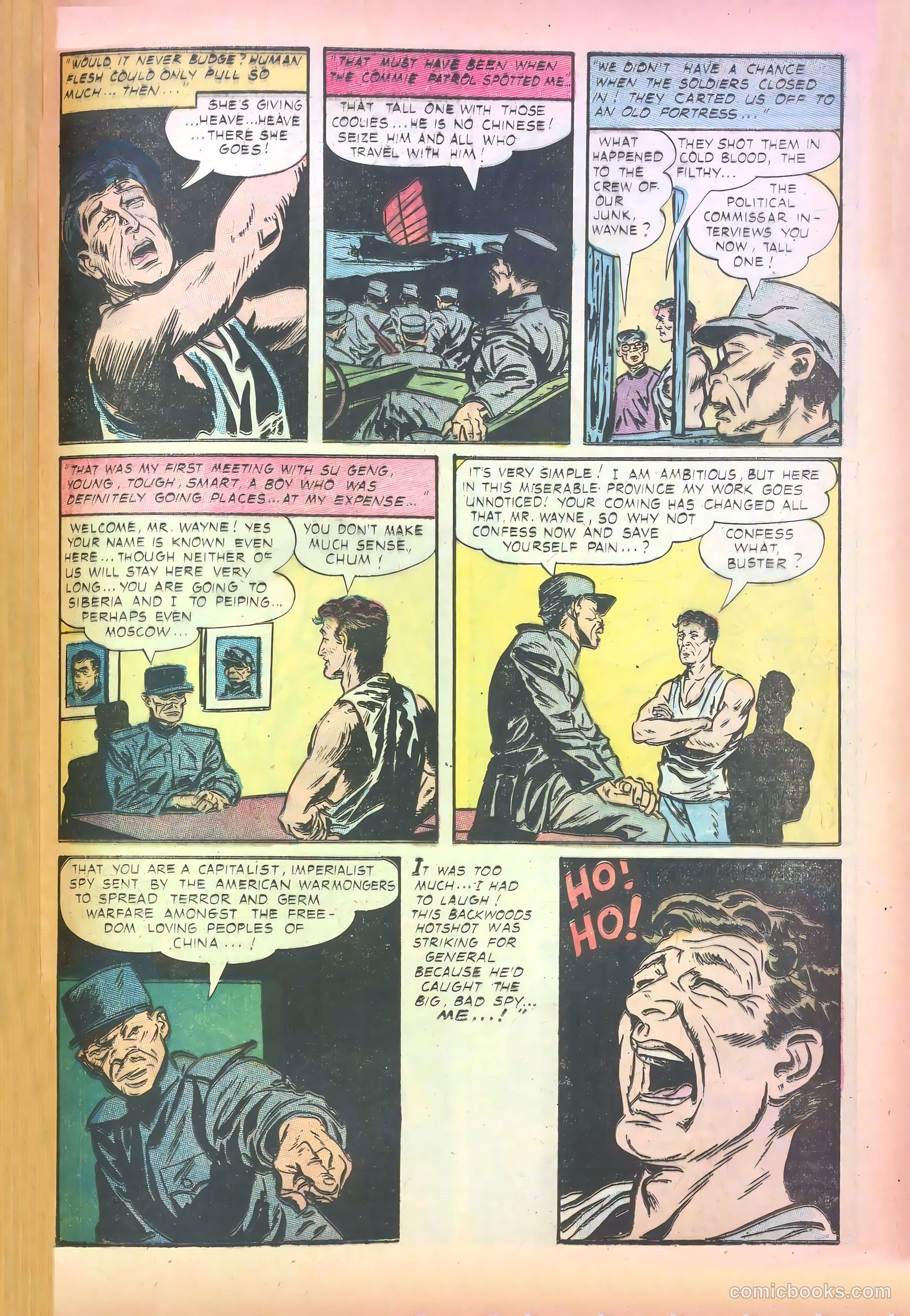 John Wayne Adventure Comics #26 (1954) — page 25 of 35