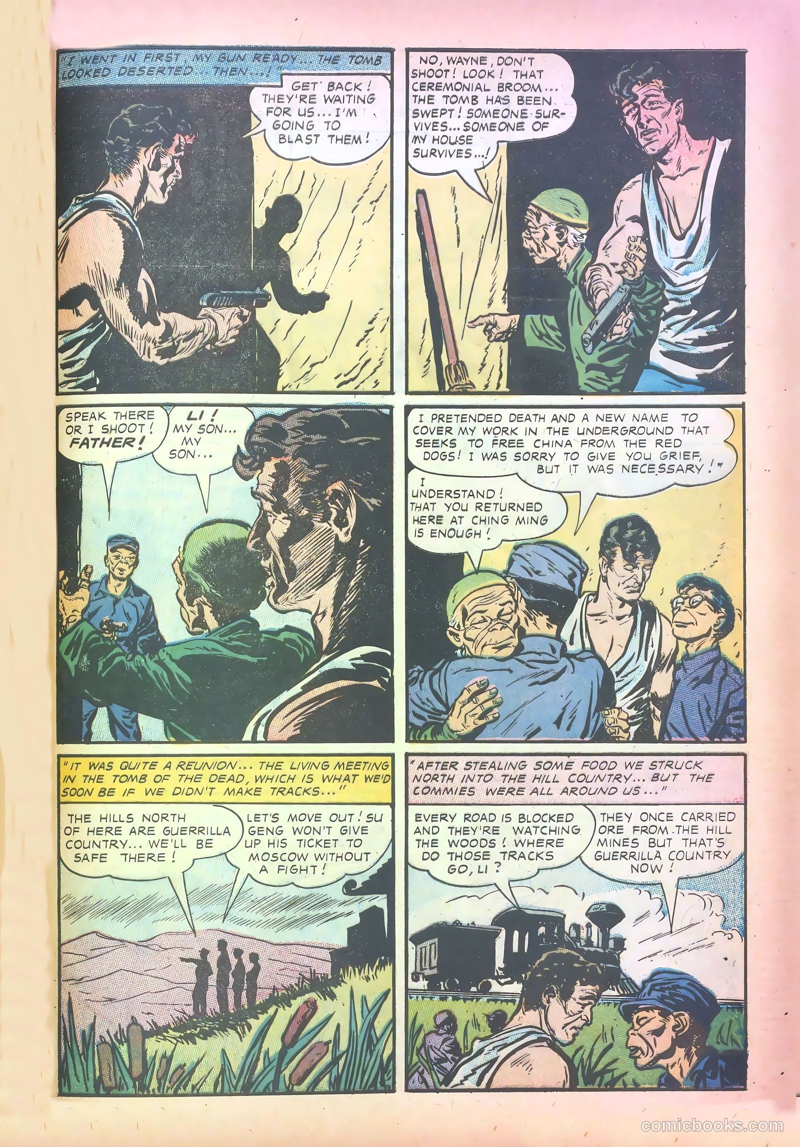 John Wayne Adventure Comics #26 (1954) — page 29 of 35