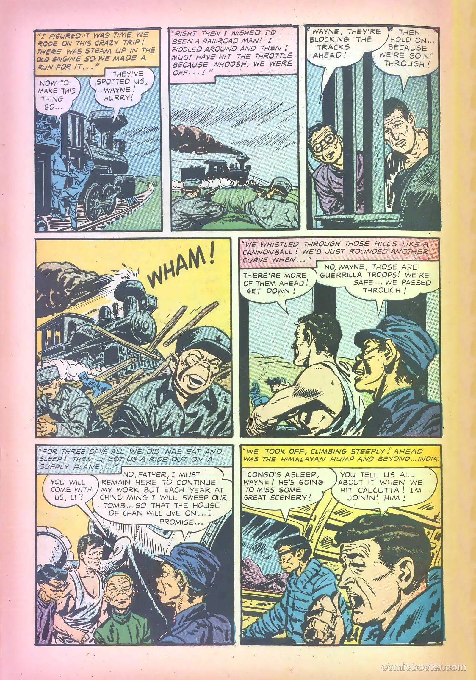 John Wayne Adventure Comics #26 (1954) — page 30 of 35